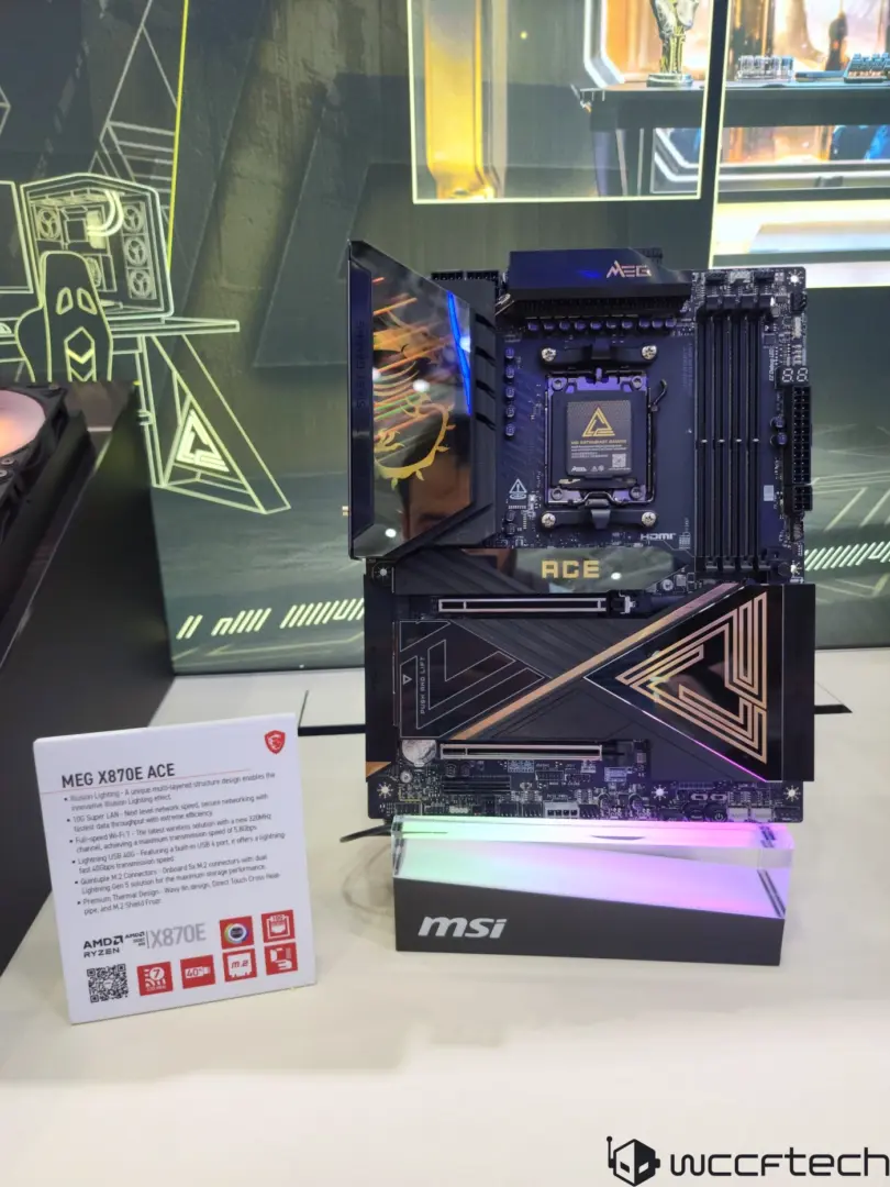 MSI’dan AMD Severlere Yeni Anakartlar: MEG X870E ACE ve Daha Fazlası Tanıtıldı