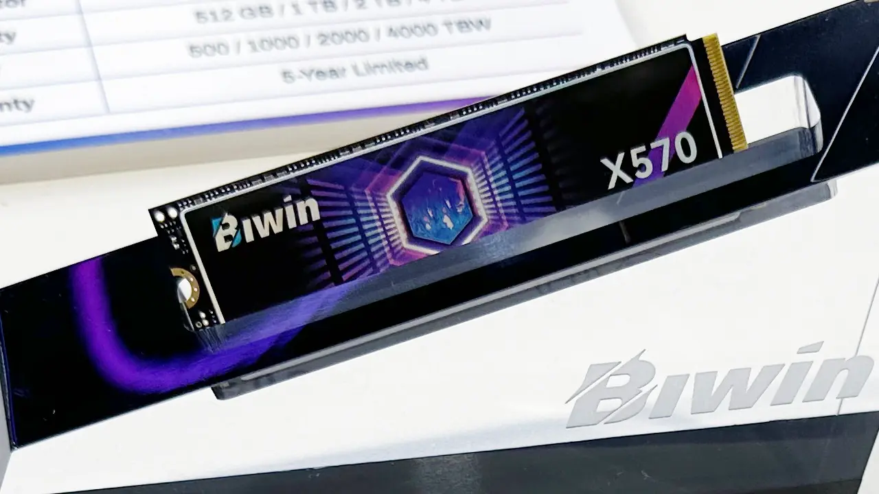Biwin Yeni PCIe Gen5 SSD'sini Duyurdu: 14.500 MB/s Hızla Geliyor!