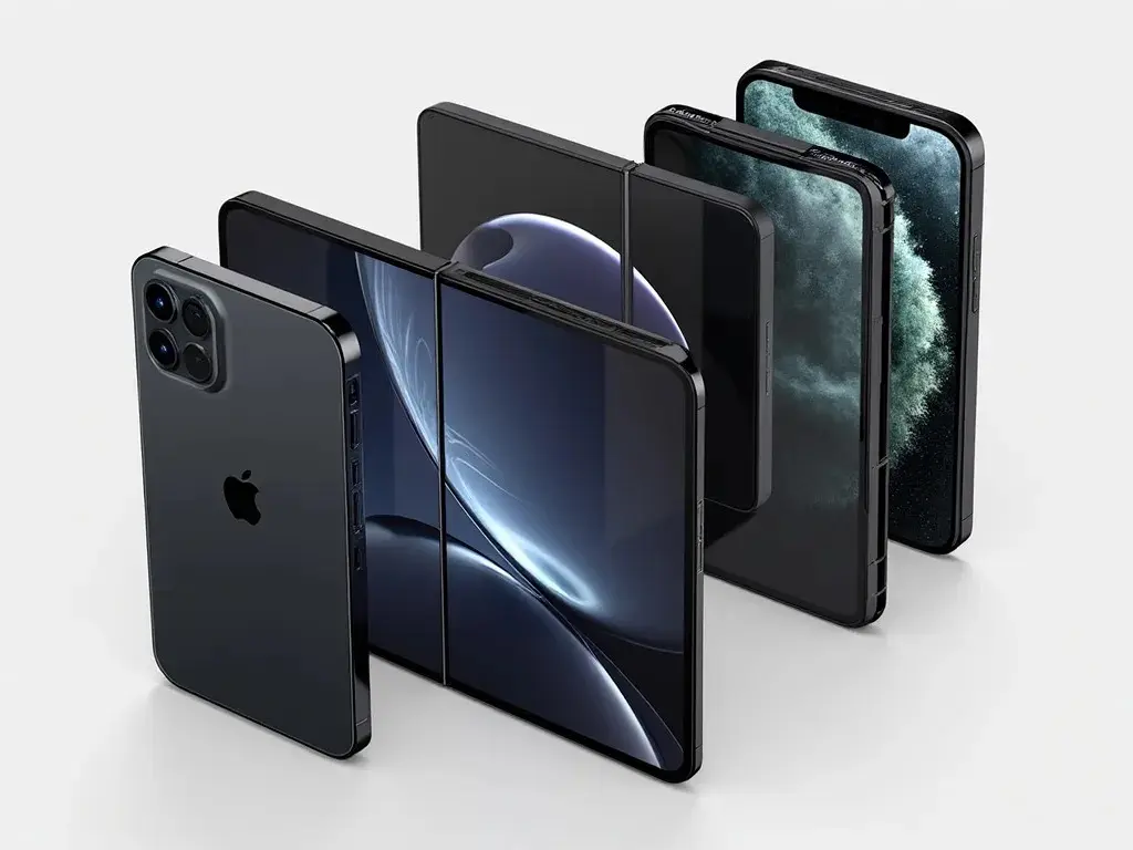 Katlanabilir iPhone İçin Apple'dan Samsung'a Özel Sipariş: Daha İnce ve İz Olmayan Ekran Geliyor