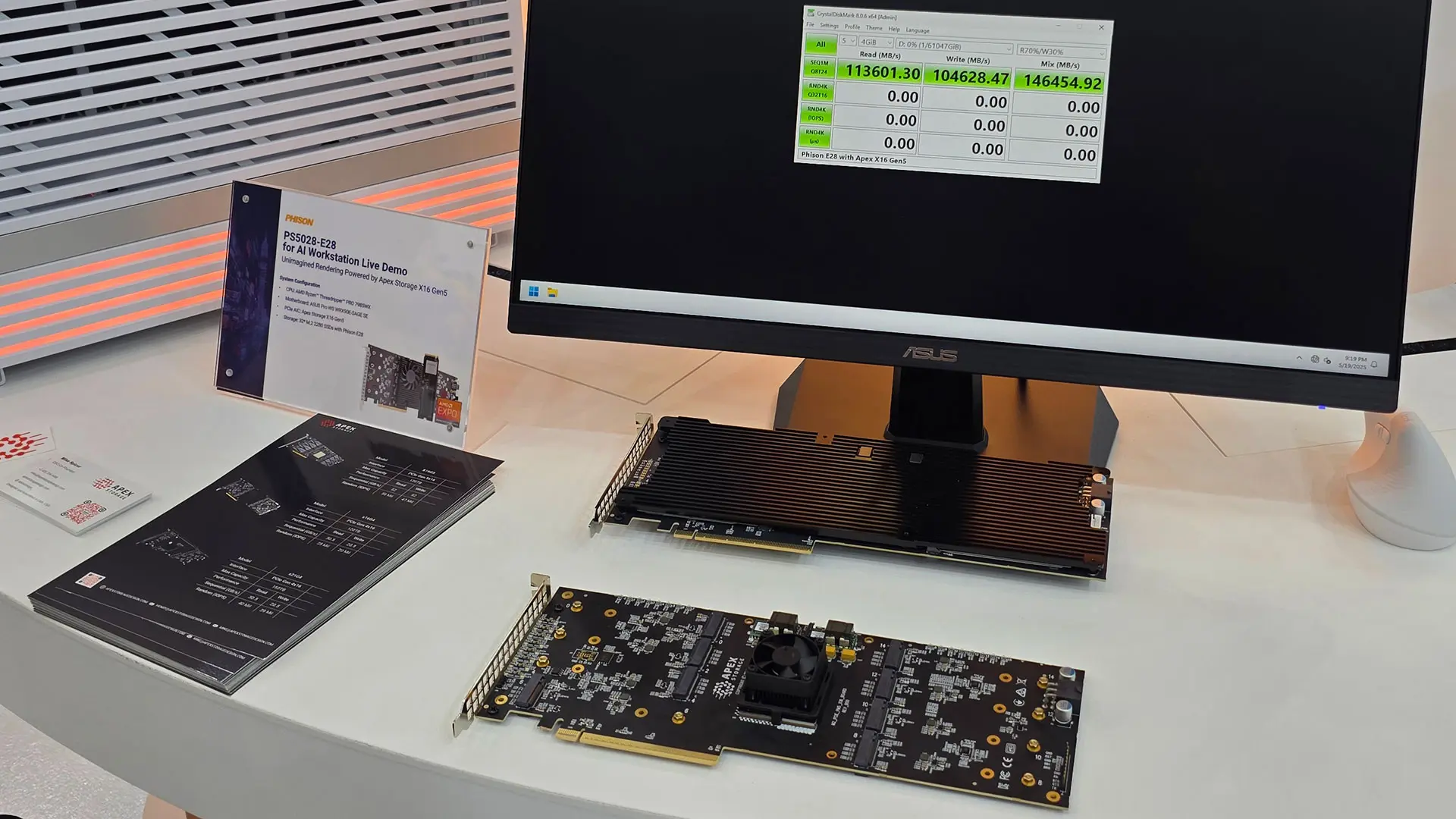 Akıl Almaz SSD Hızı! Phison Computex'te RAID Sistemiyle Şov Yaptı: 113 GB/s