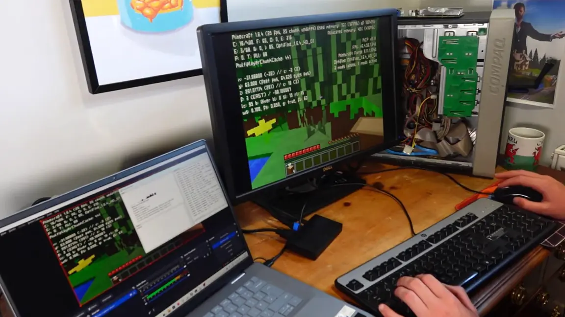 Nostaljik Donanımda Minecraft Macerası: 8MB VRAM Yetmiş!