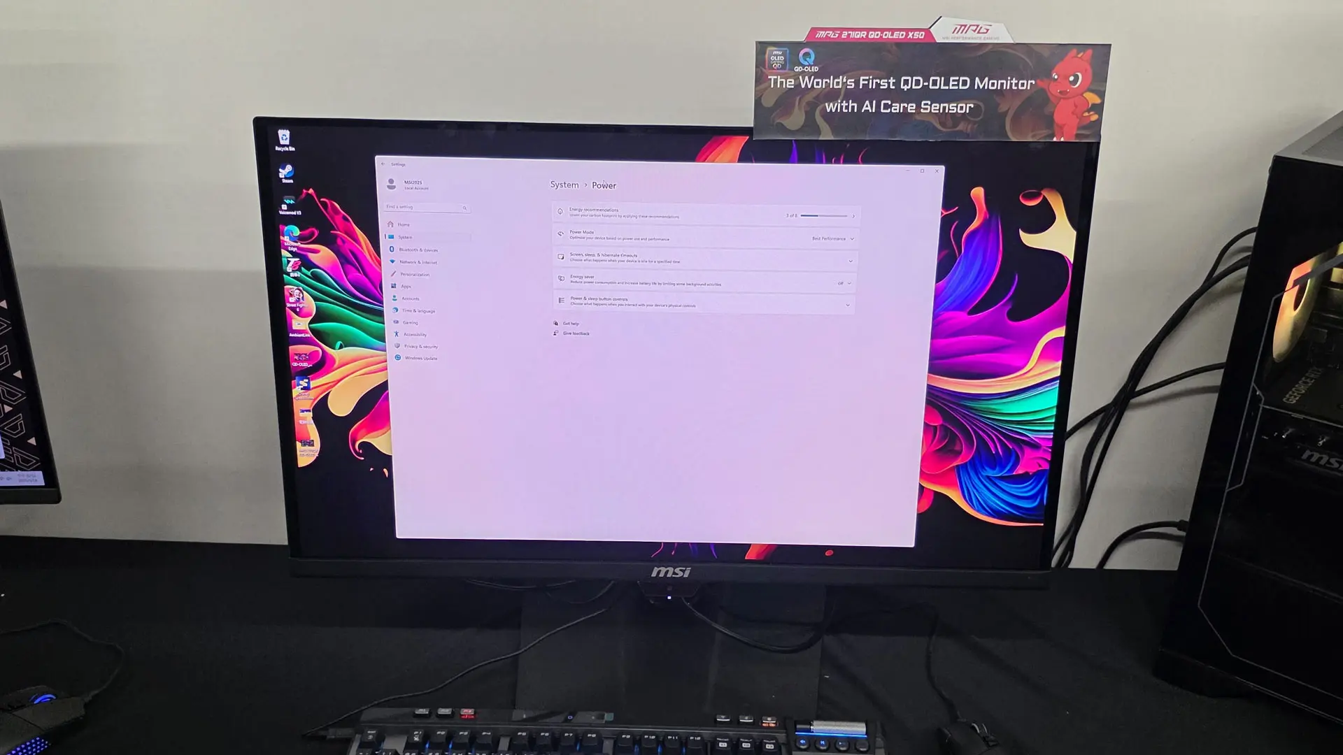 MSI’dan Burn-in Sonu: Yapay Zeka Destekli 500 Hz QD-OLED Monitör Geliyor!
