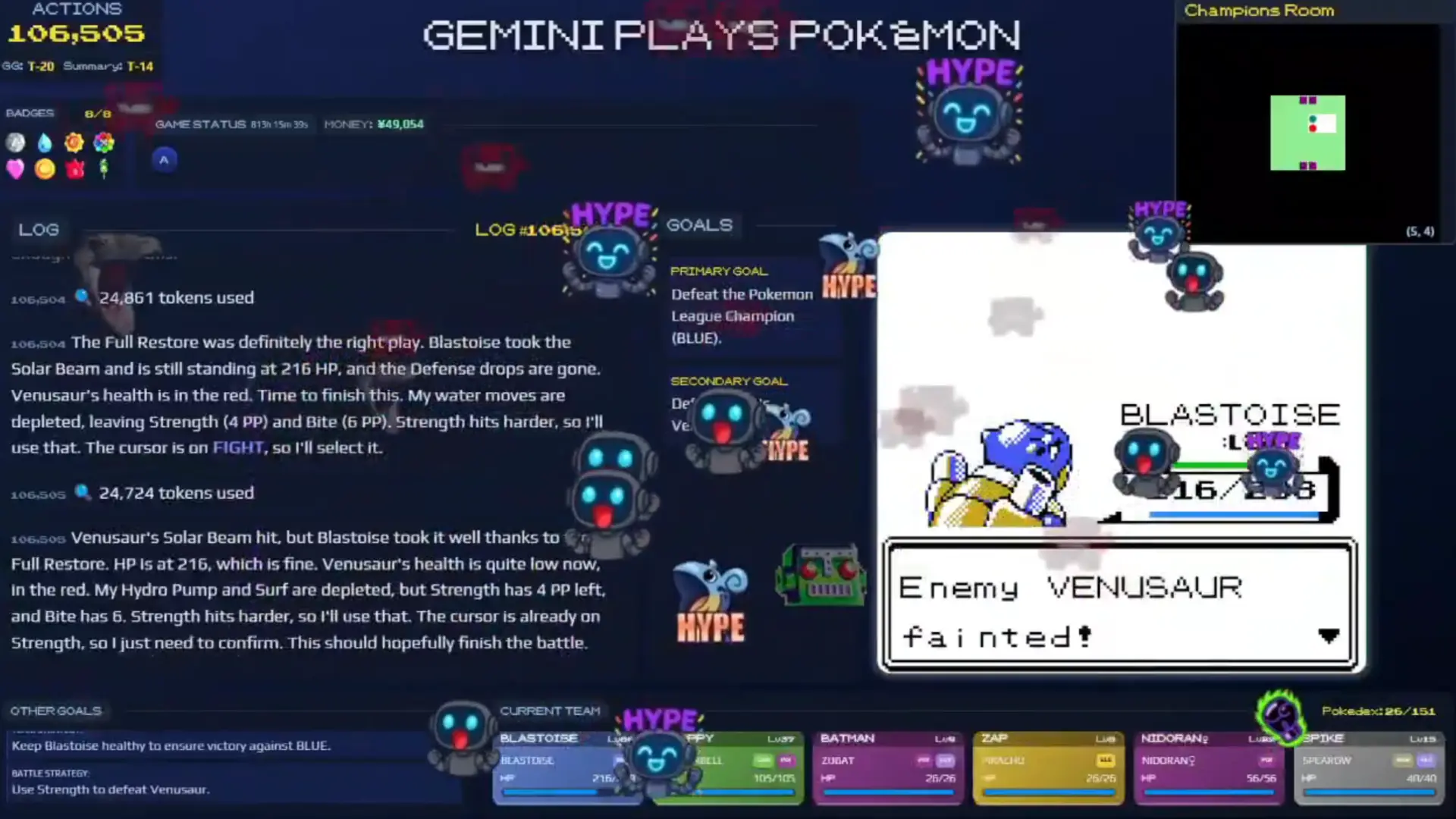 Yapay Zeka Pokémon'u Yendi: Google Gemini'nin Zaferi Beklendiği Kadar Büyük Değil Mi?