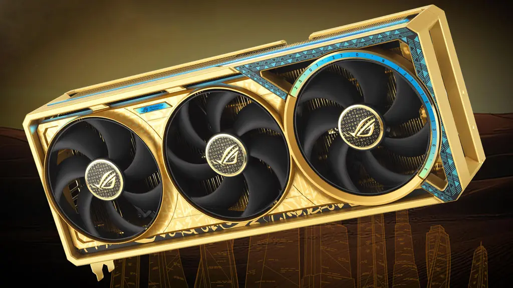 ASUS'tan Gerçek Altın Kaplama RTX 5090: Fiyatı 10.000 Doları Aşıyor!