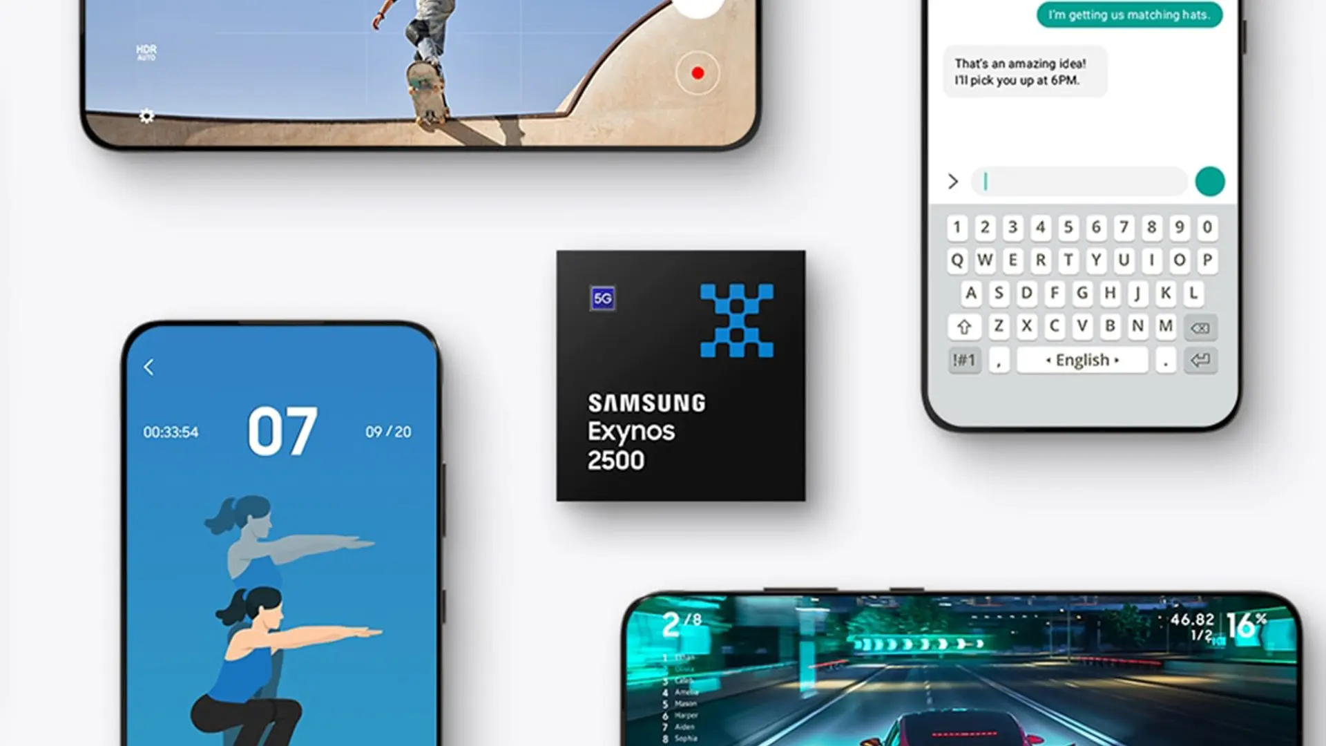 Exynos 2500 Yeniden Test Edildi: Performans Arttı Ama Rakip Çok Güçlü!