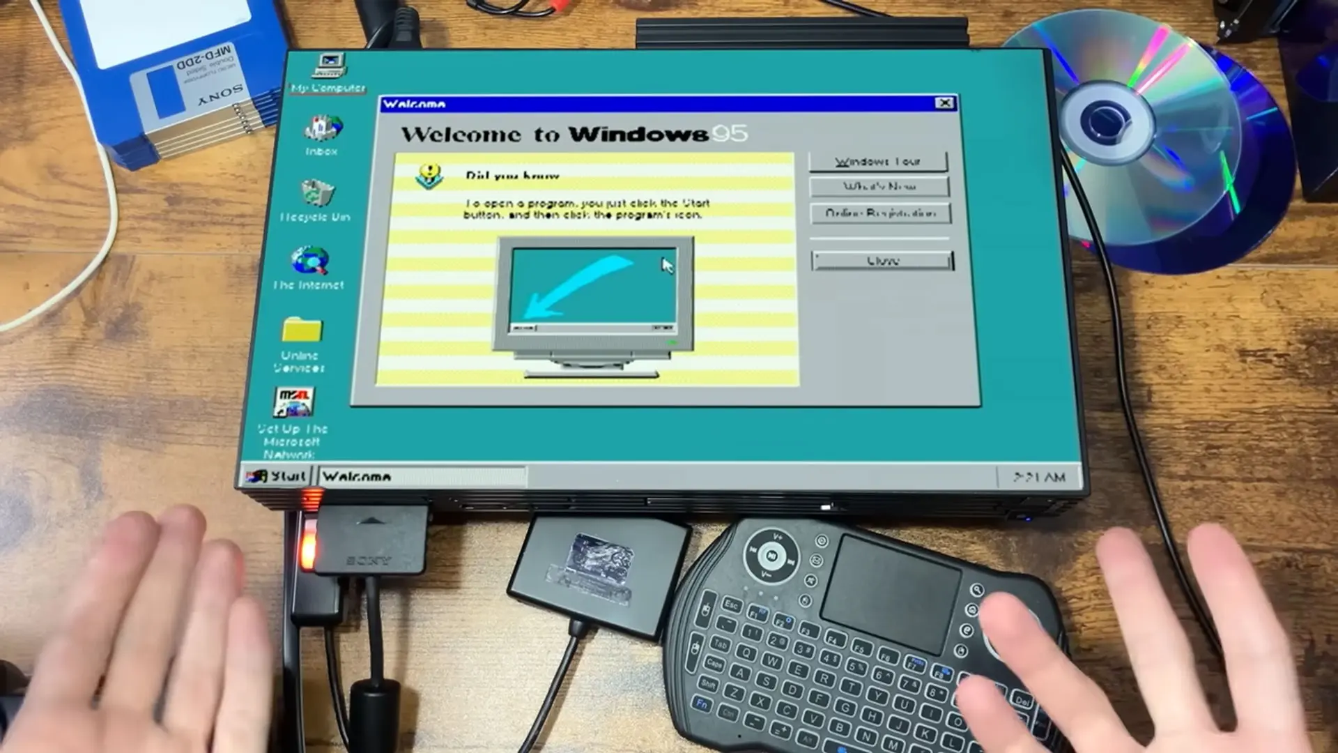 Efsane Konsol PlayStation 2'de Windows 95 Çalıştırmak Mümkün mü? İşte Cevabı!