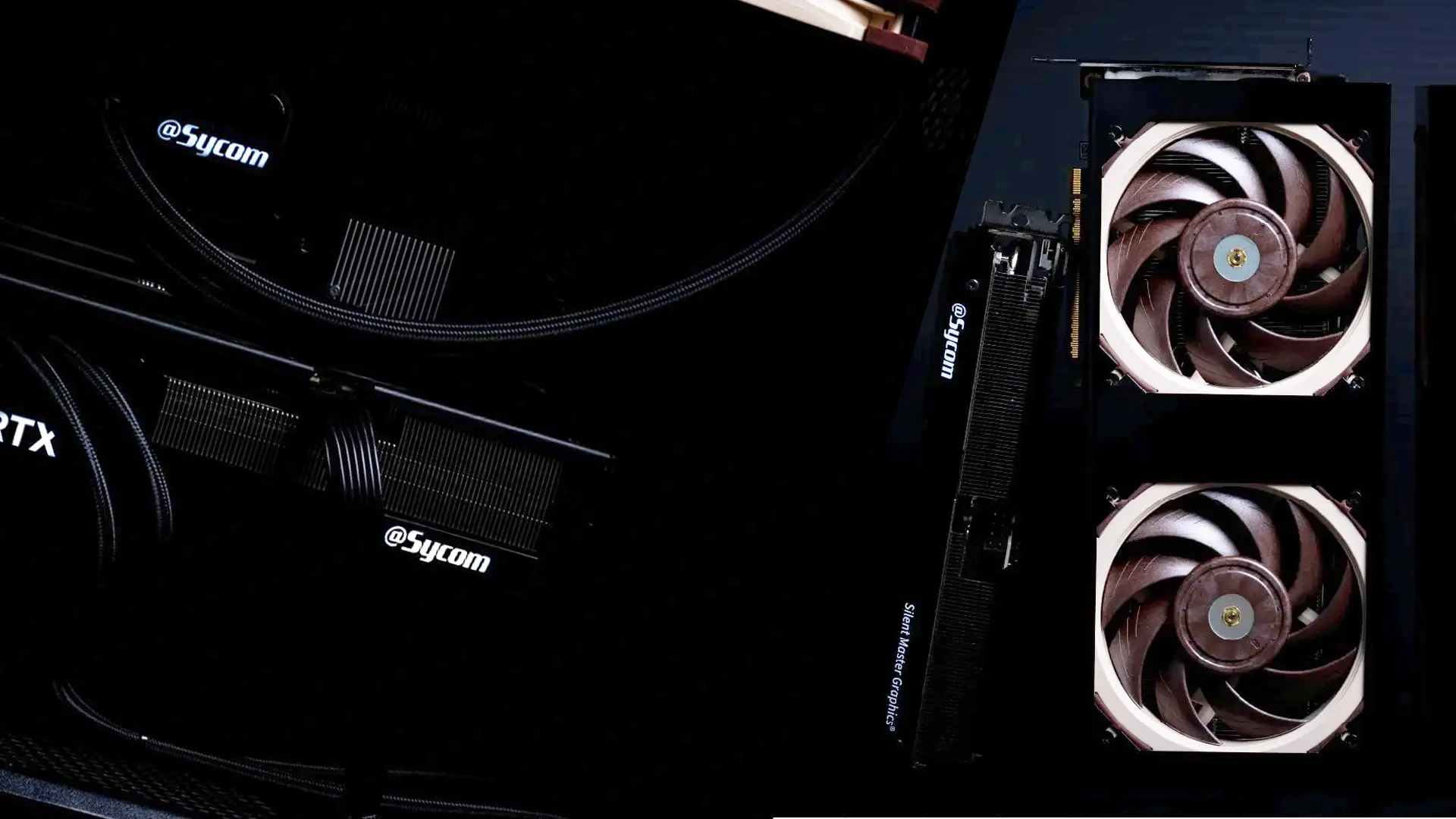 RTX 50 Serisi İçin Sıradışı Soğutma: Sycom'dan Noctua Fanlı 
