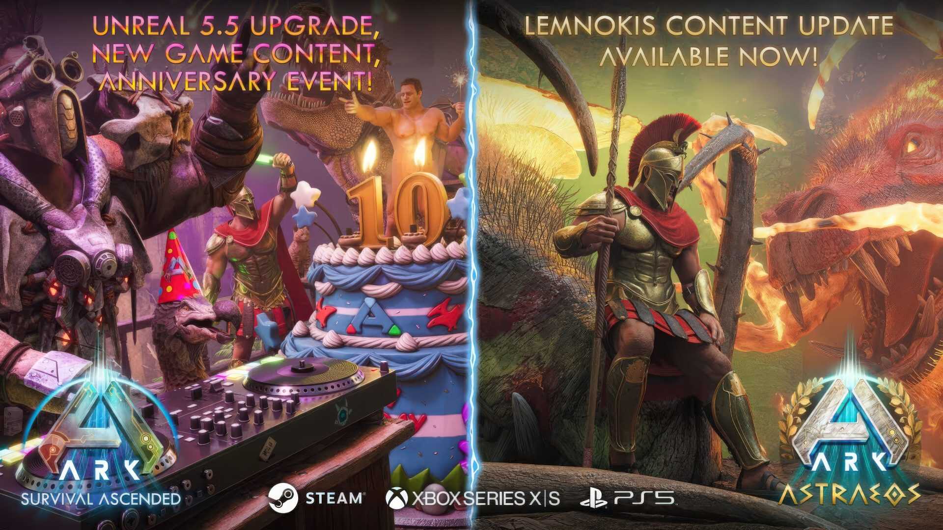 ARK: Survival Ascended'a Dev Güncelleme Geldi! PS5 Pro Performansı ve UE 5.5 İyileştirmeleri Dikkat Çekiyor