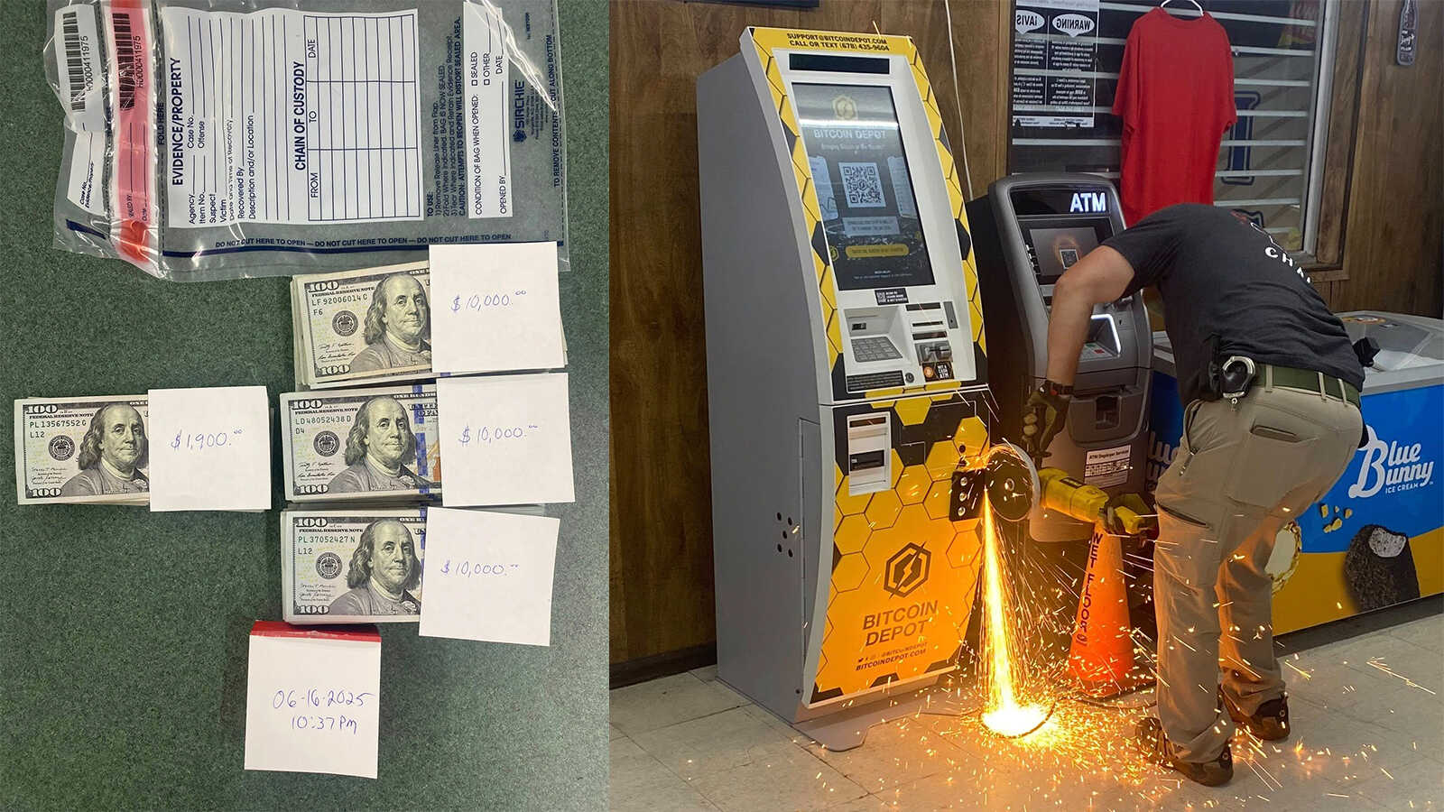 Yetkililer Bitcoin ATM'sini Kırdı: Dolandırıcılıkla Elde Edilen 32 Bin Dolara El Konuldu