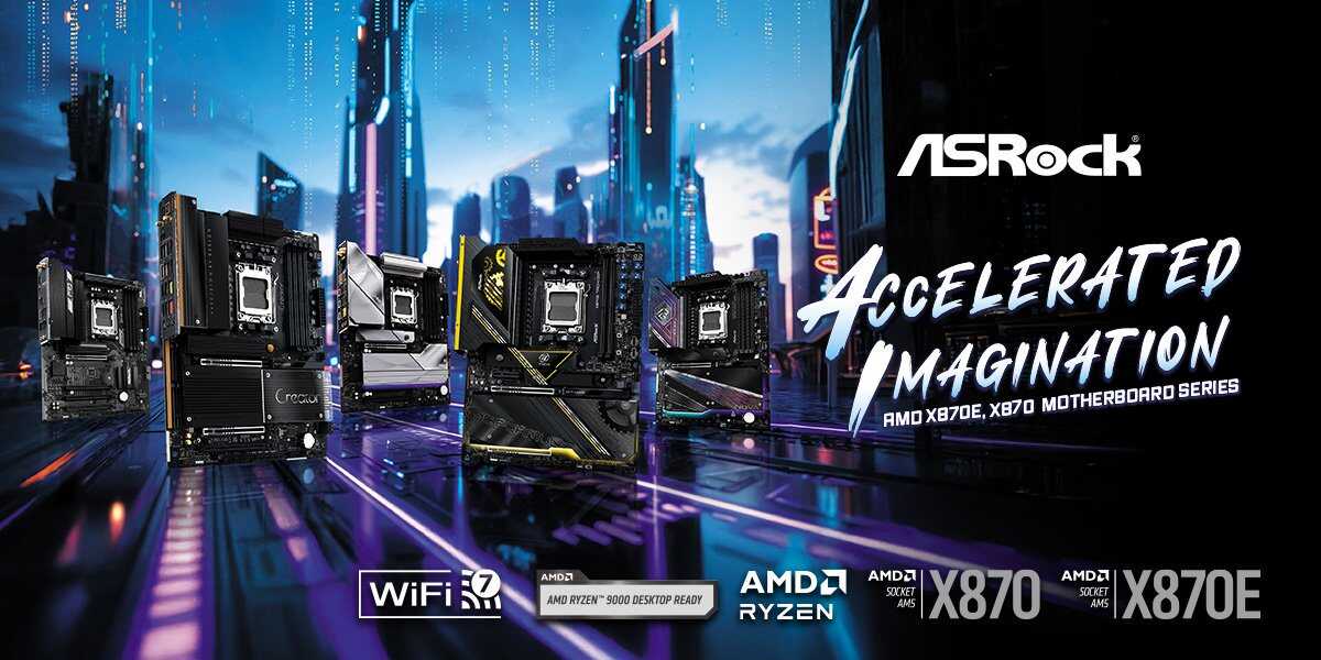 ASRock'tan Yeni Nesil AM5 Anakartlar: X870 Serisi Oyuncularla Buluşuyor!