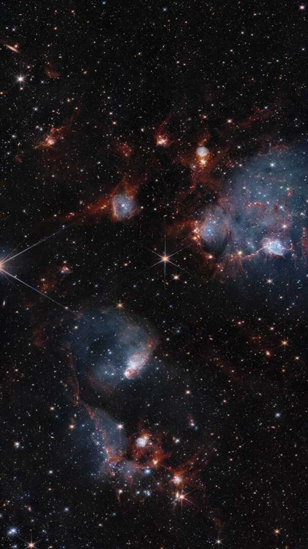 Hubble ve Webb Güçlerini Birleştirdi: Yıldız Kümeleri Hiç Böyle Görülmedi!