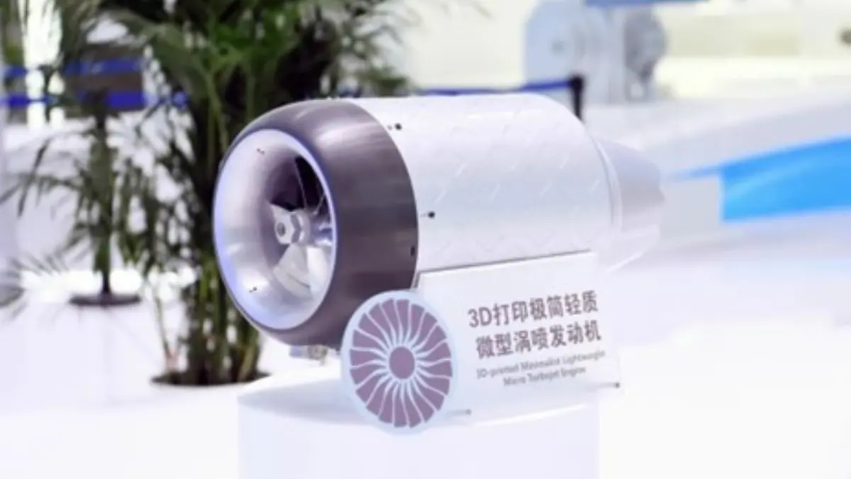 Dünyada Bir İlk: 3D Yazıcıyla Üretilen Mikro Turbojet Motor, 160 KG İtişle Gökyüzüne Yükseldi!