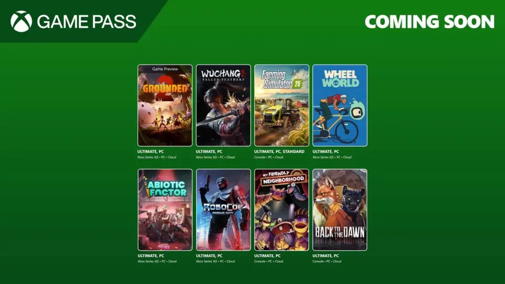 Xbox Game Pass Temmuz 2025 Oyunları Belli Oldu: Büyük İsimler Geliyor!