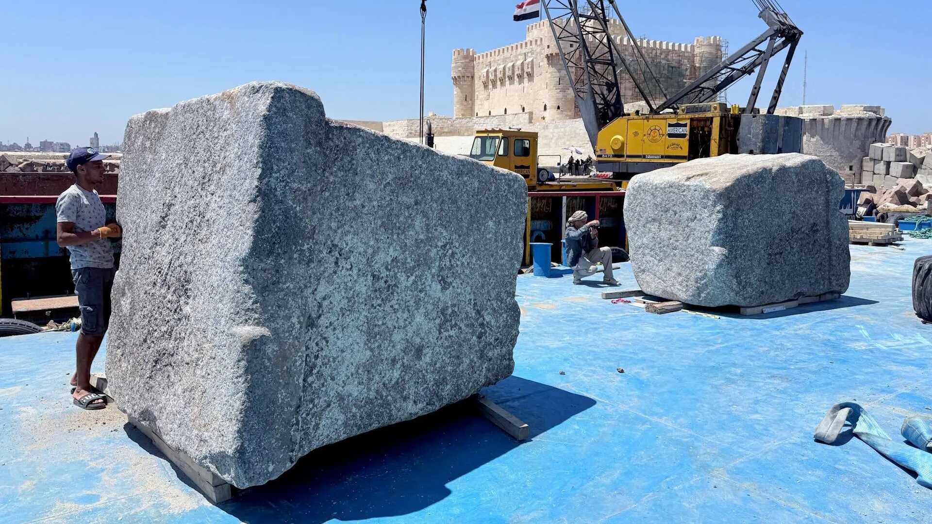 Akdeniz'den Antik Bir Harika: İskenderiye Feneri'nin Dev Blokları Yüzeye Çıktı, Dijital İkizi Geliyor!