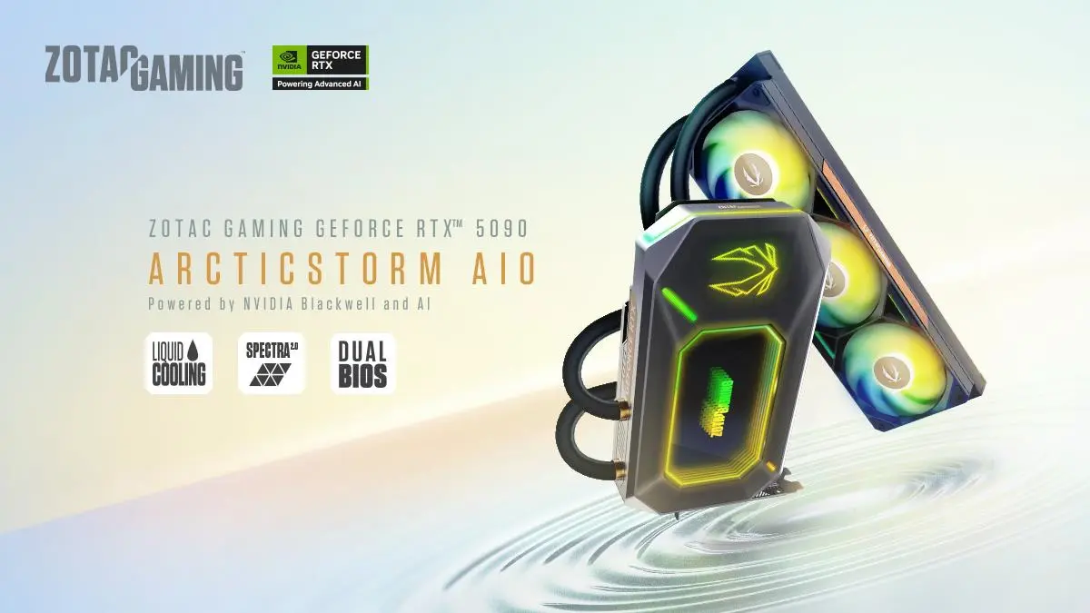 RTX 50 Serisi Güçlü Giriş: ZOTAC'tan Sıvı Soğutmalı RTX 5090 ve Kompakt RTX 5060!
