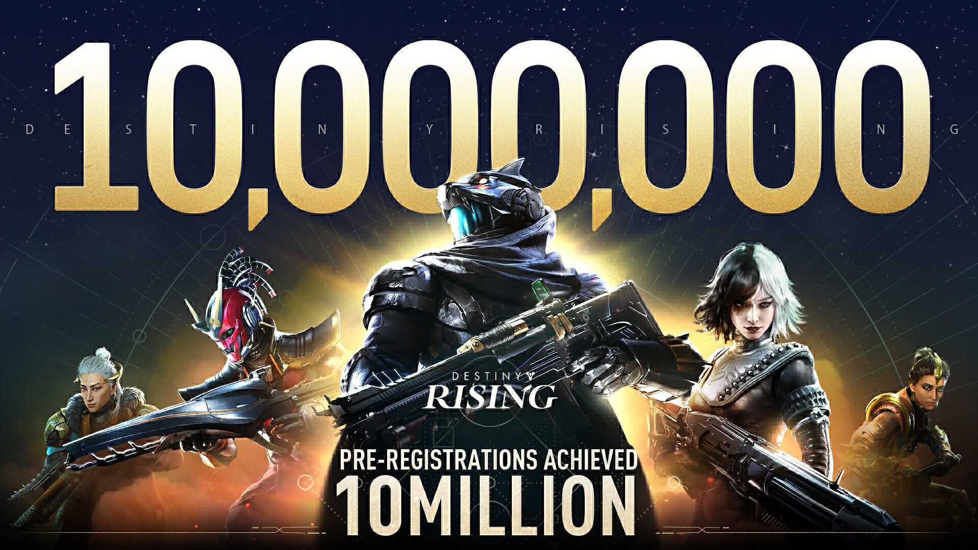 Destiny: Rising Ön Kayıtlarında 10 Milyon Barajı Aşıldı: Mobil Oyun Sektörünü Sallayacak!