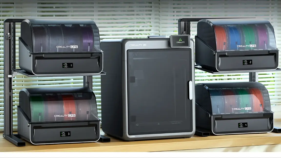 Creality'dan Devrim Niteliğinde Yenilik: K2 Pro 3D Yazıcı Çift Yapay Zeka Kamerası ve 16 Farklı Filament Desteğiyle Geliyor!