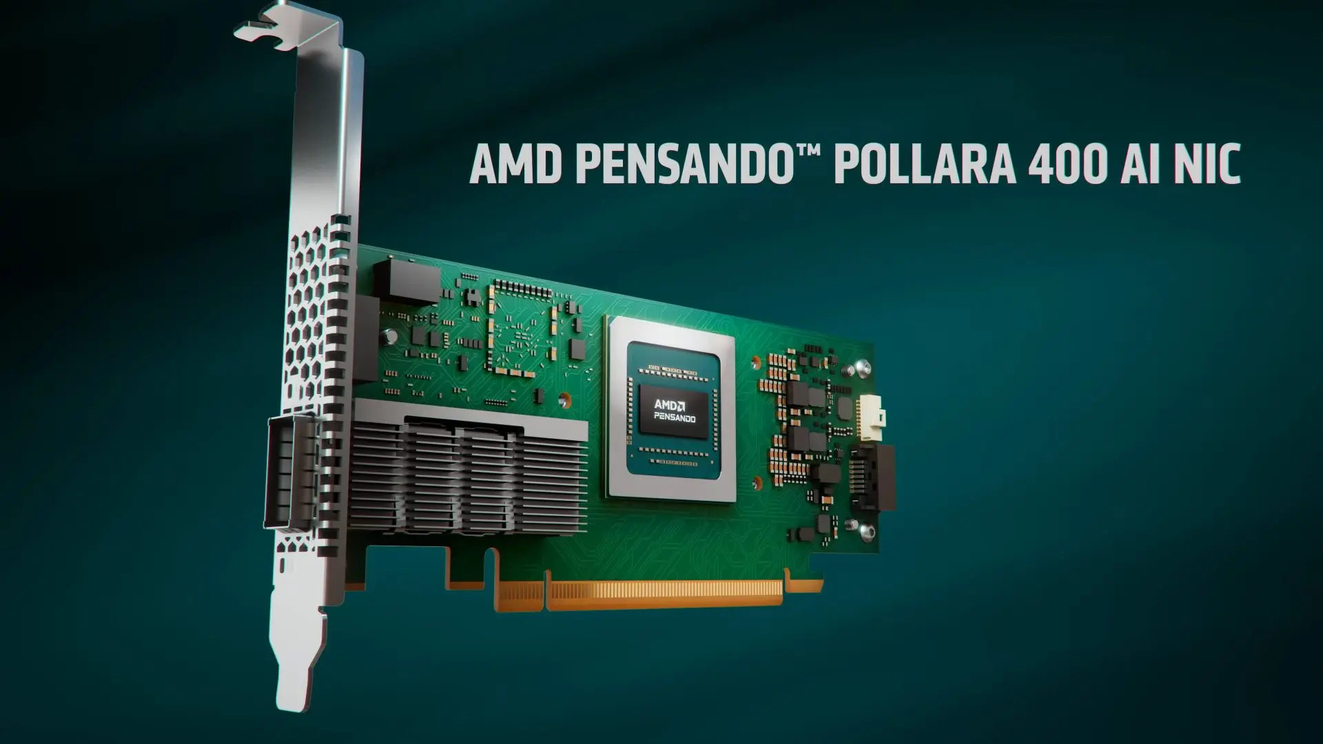 AMD'den Yapay Zeka Dünyasına Dev Adım: 400GbE Hızlı, UEC Uyumlu Pensando Pollara 400 AI NIC Tanıtıldı!