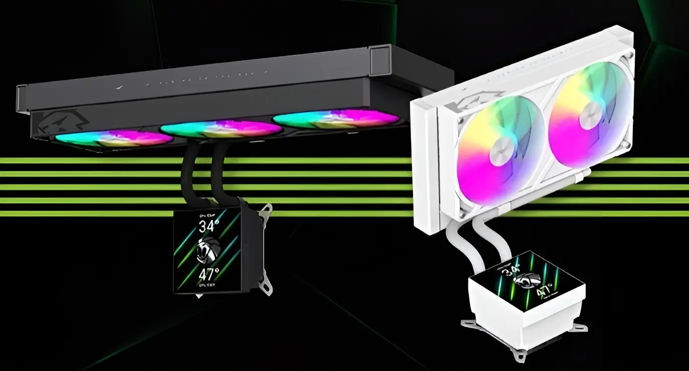 PC'nizi Serinletmenin Yeni Yolu: GAMEMAX GLACIER Serisi Sıvı Soğutucular LCD Ekranla Geliyor!