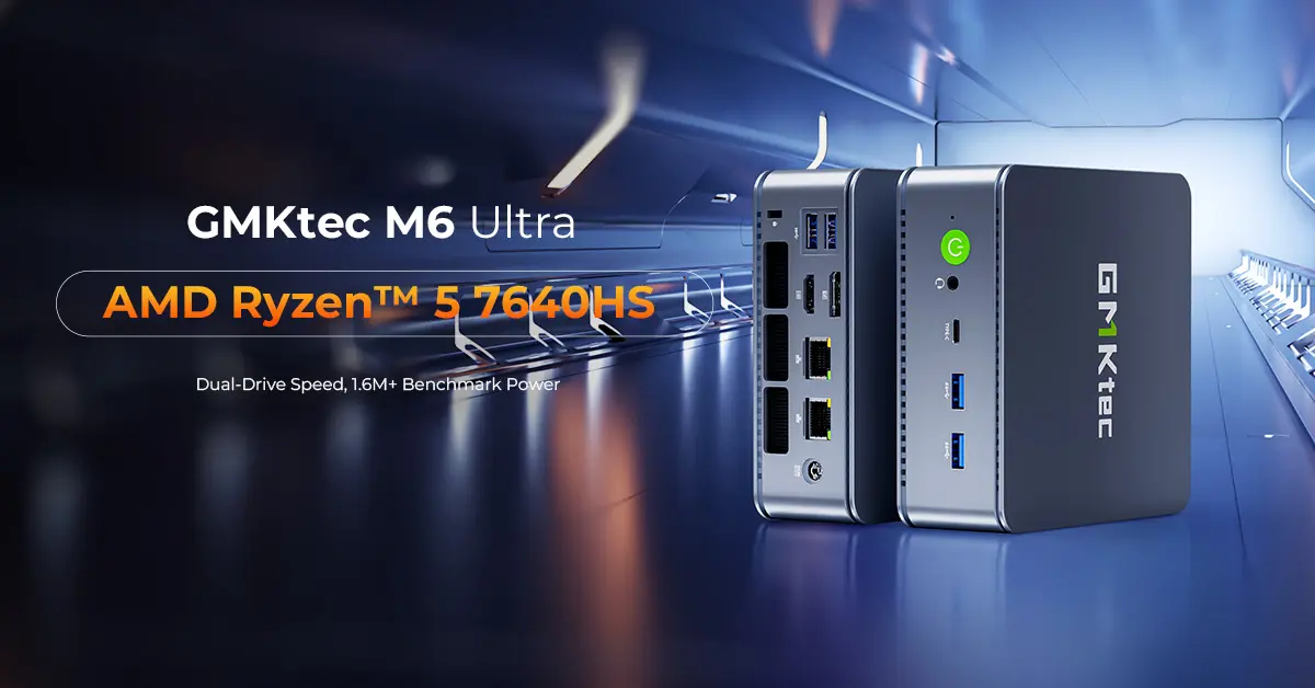 AMD Ryzen 5 7640HS Gücüyle NucBox M6 Ultra Tanıtıldı: Performans Odaklı Mini PC'ler Cep Yakmayacak!