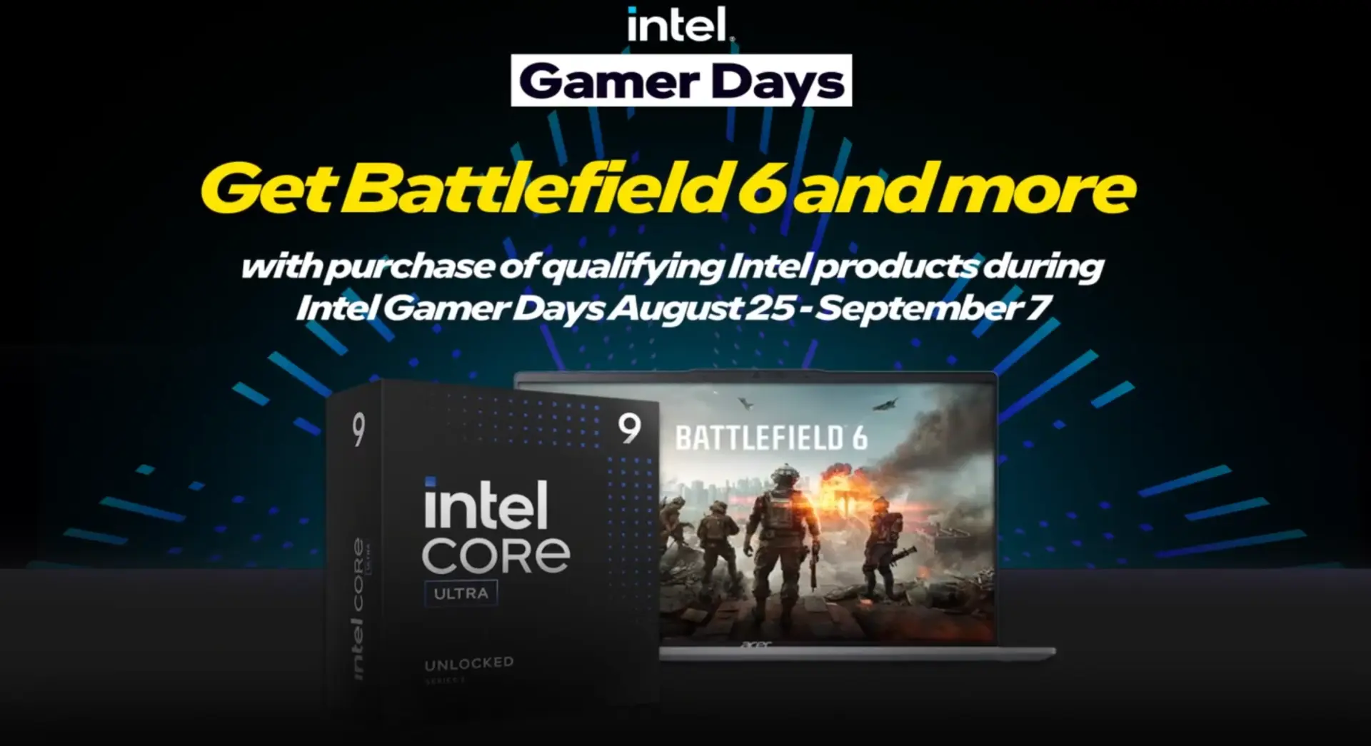 Intel'den Oyunculara Bomba Kampanya: Yeni Battlefield Oyunu Core Ultra ve Core İşlemcilerle Birlikte Geliyor!