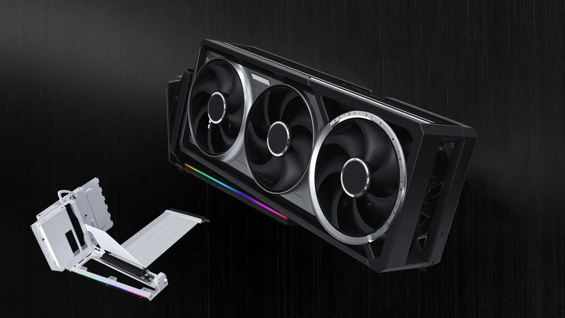 ASUS RTX 5080 Gibi Dört Slotlu Ekran Kartlarını Bile Destekleyen Lian Li Dikey GPU Aparatı Piyasada!