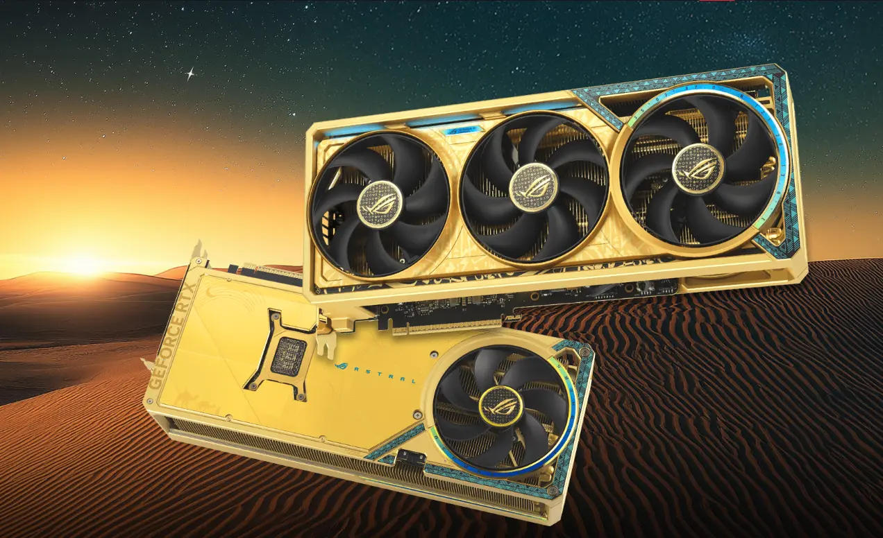 ASUS'tan Altın Görünümlü RTX 5080: Gerçek Altın Yok, Fiyatı Dudak Uçuklatıyor!