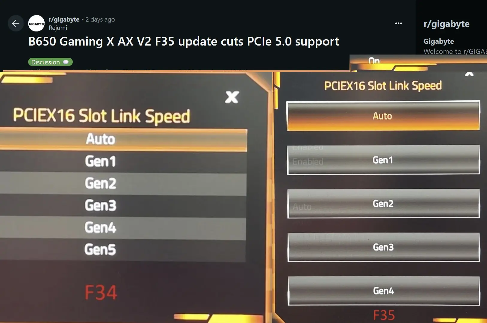 Gigabyte'tan Şaşırtan Hamle: B650 Anakartlarda PCIe 5.0 GPU Desteği BIOS ile Kapatıldı!