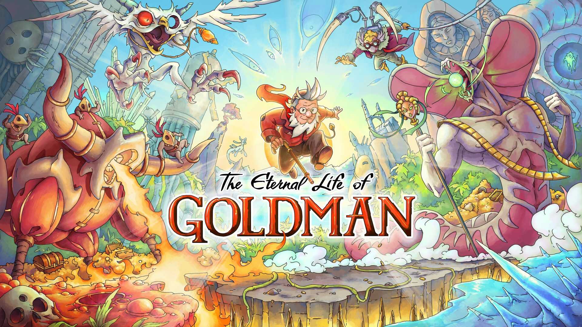 El Çizimiyle Hayat Bulan Oyun: The Eternal Life of Goldman'dan Yeni Görüntüler Geldi!