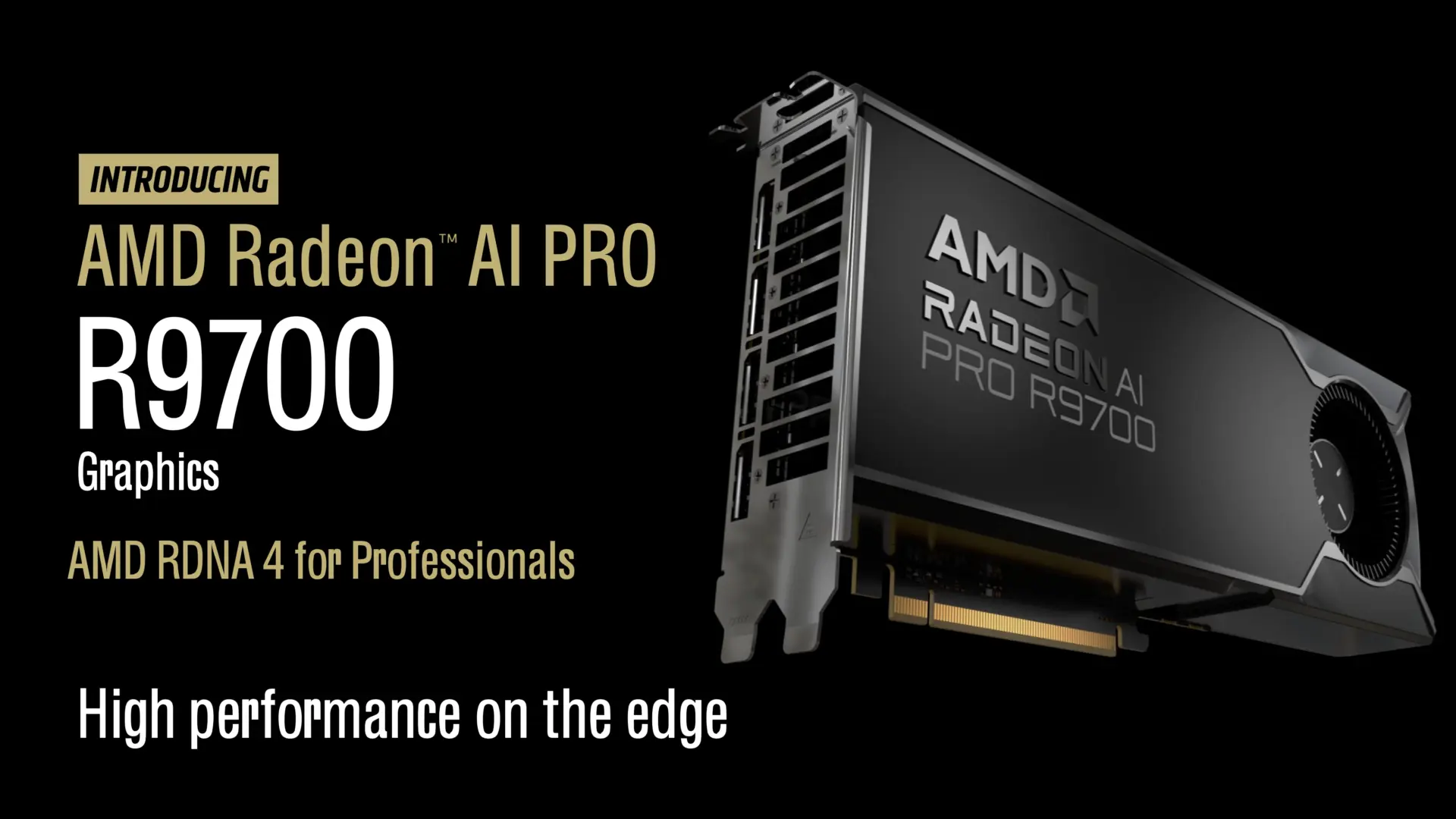 AMD'nin Gözbebeği Radeon AI Pro R9700 İlk Kez Satışta: Yapay Zeka Odaklı Yeni Nesil GPU Pazarda!