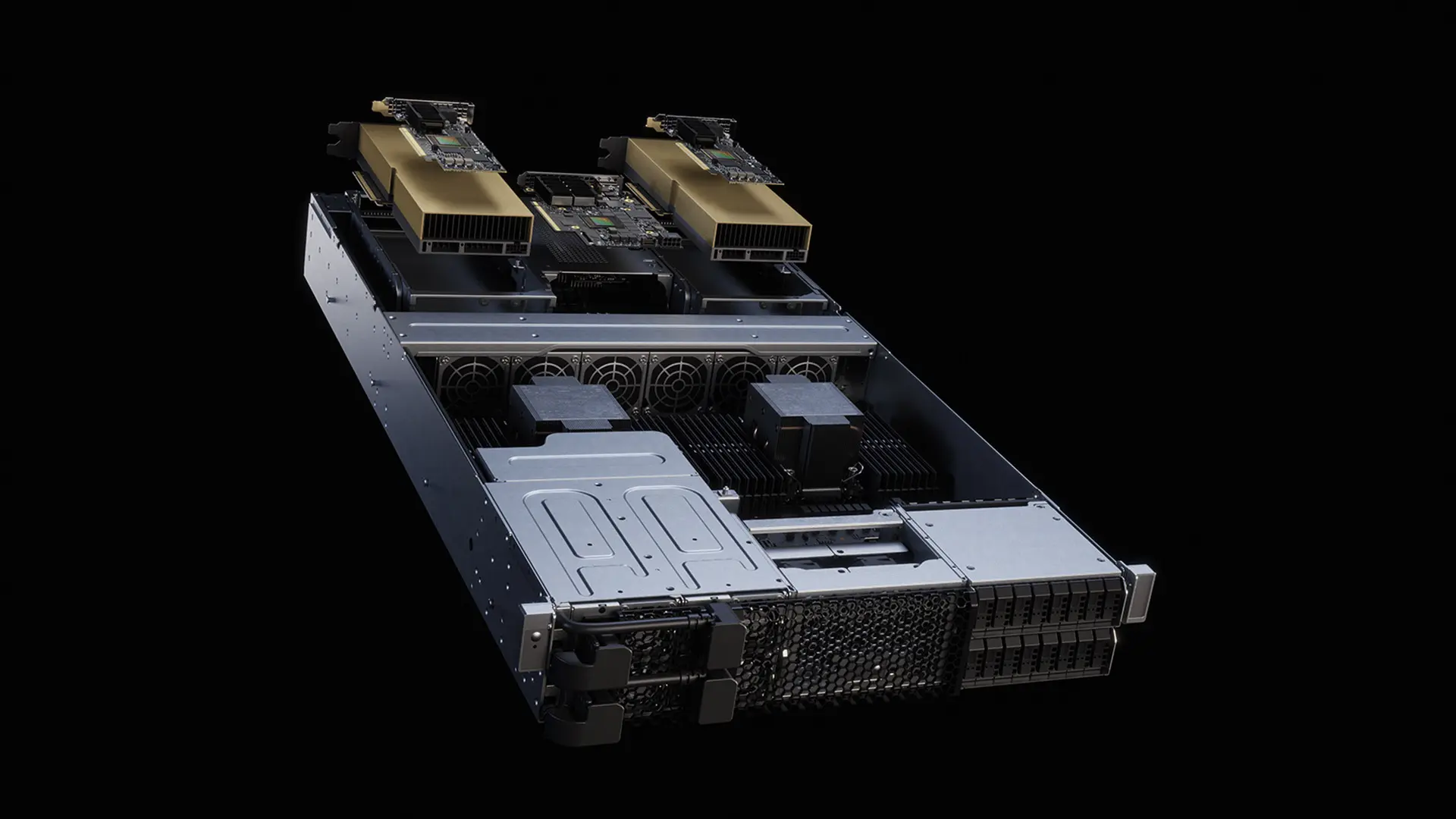 Nvidia'dan Yapay Zeka İçin Devrim Niteliğinde Hamle: RTX Pro 6000 Blackwell Sunucuları Artık 2U Rack'lerde!