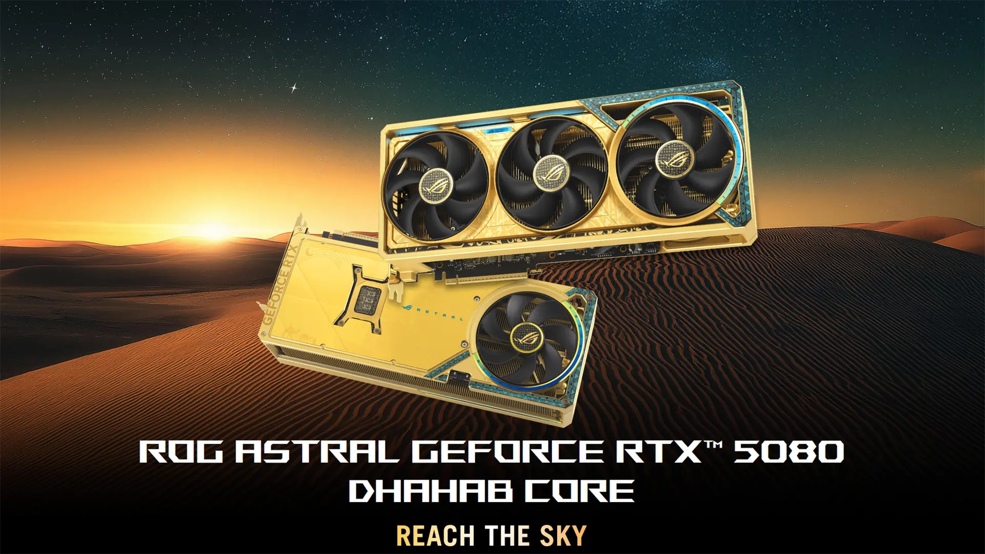 Altın Kaplama Asus RTX 5090 Dhahab Edition Eşine Az Rastlanır Bir Fırsatla Karşımızda: 9.205 Dolar!