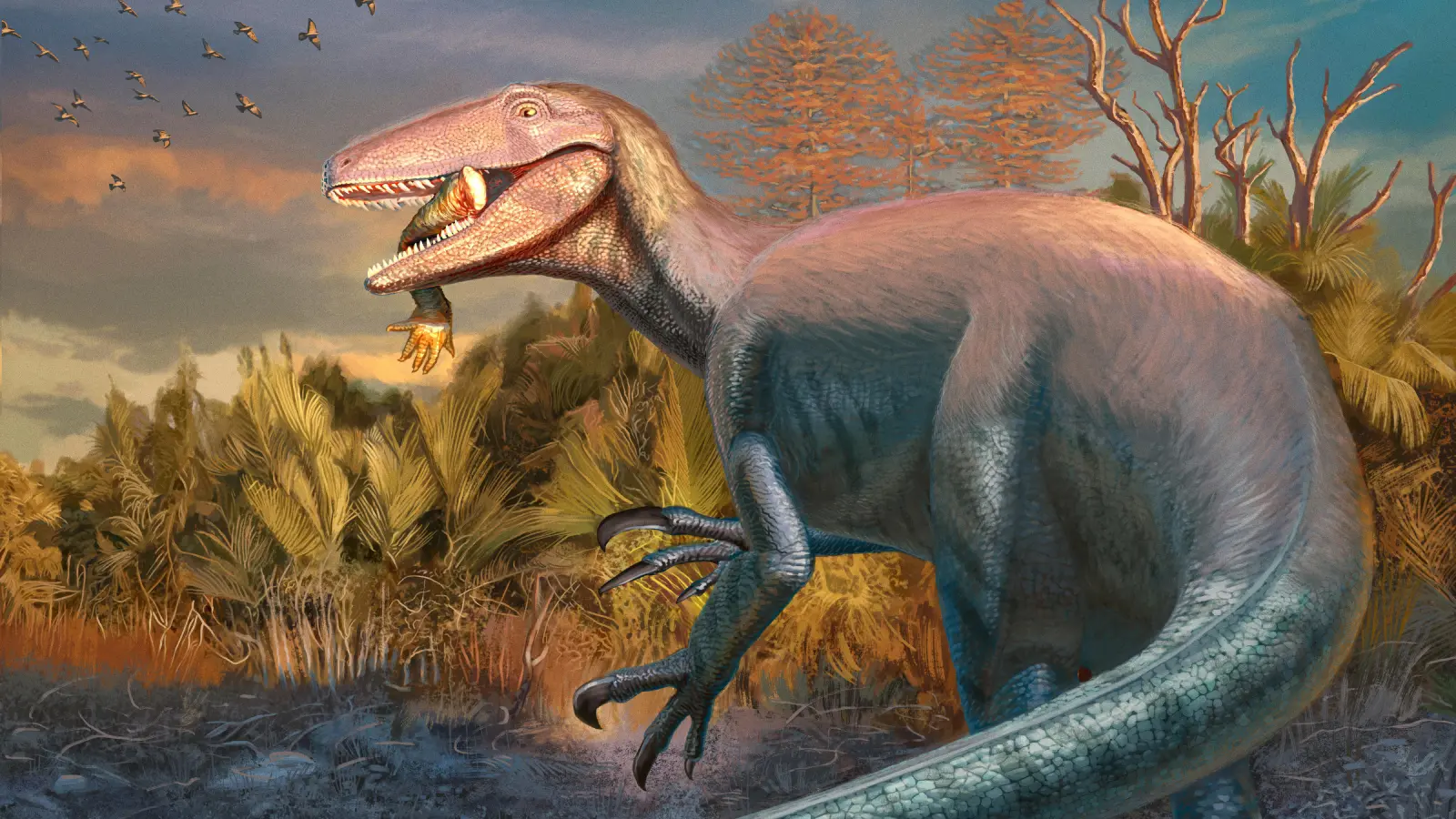 Arjantin'de Bulunan Timsah Bacaklı Devasa Dinozor 'Joaquinraptor casali' Tarihe Işık Tutuyor