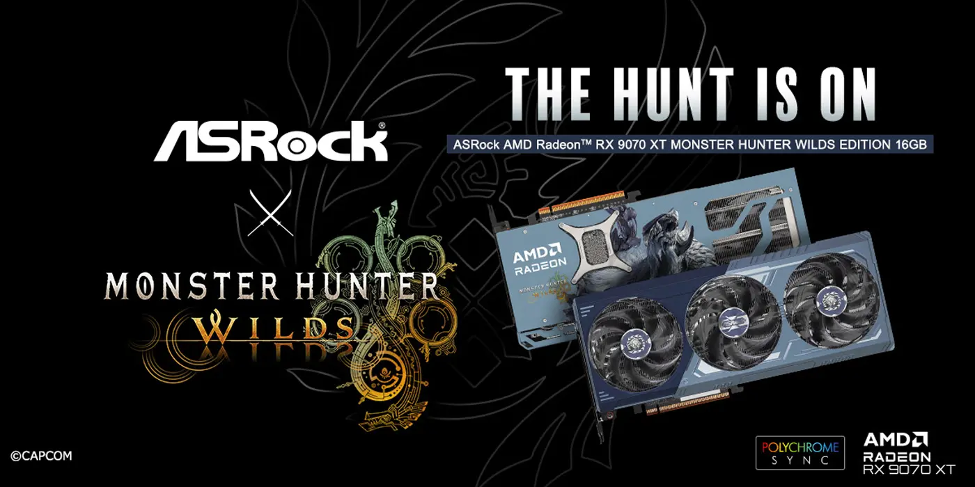 Oyun Dünyasına Özel Ekran Kartı: ASRock’tan Monster Hunter Wilds Edition