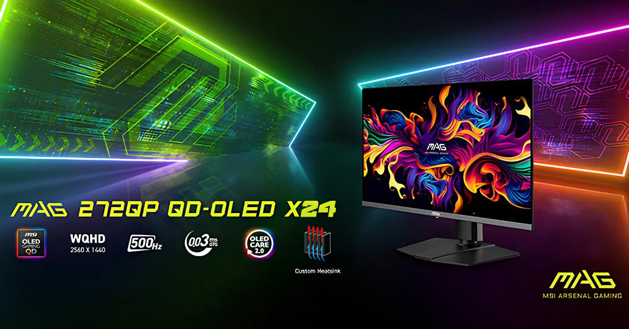 MSI'dan Fiyat-Performans Canavarı: MAG 272QP QD-OLED X24 Oyuncuların Gözdesi Olacak!