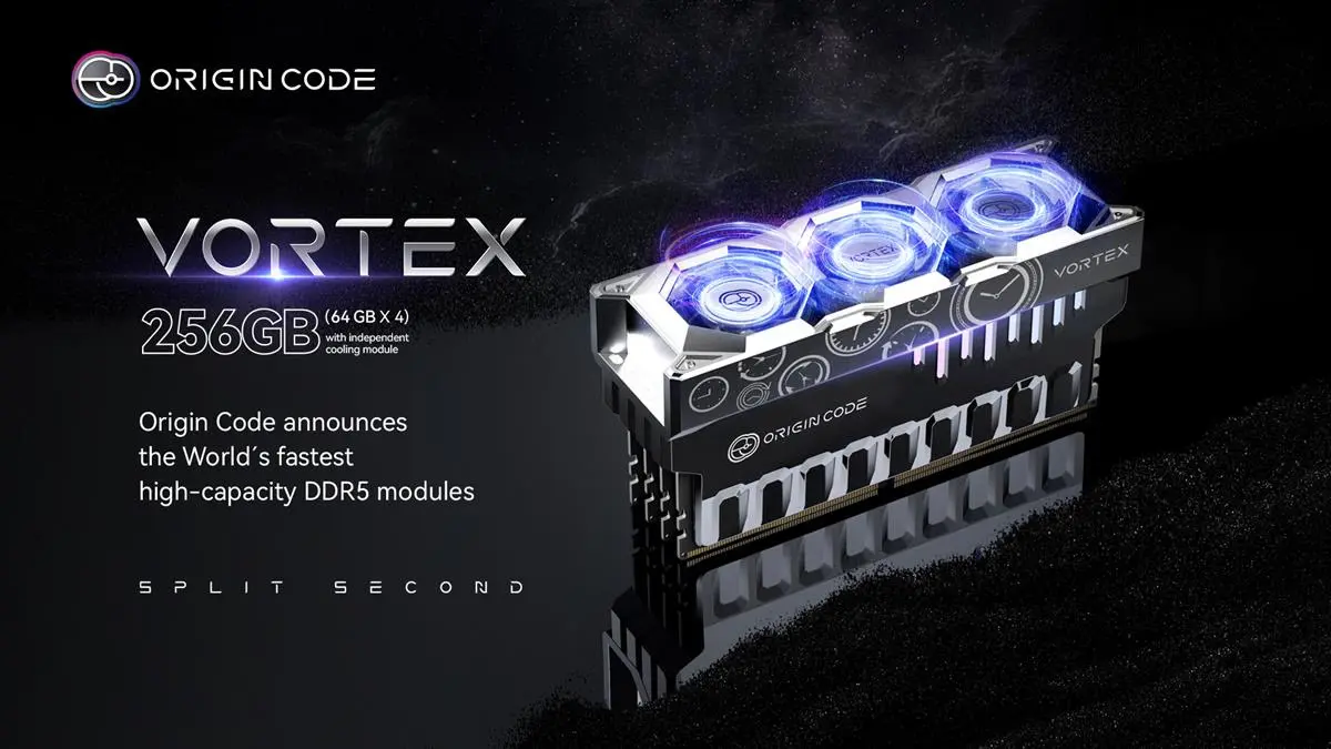 Bilgisayarınız İçin Devrim Niteliğinde Yenilik: 256 GB'a Kadar VORTEX DDR5 ve Üçlü Fan Soğutma!