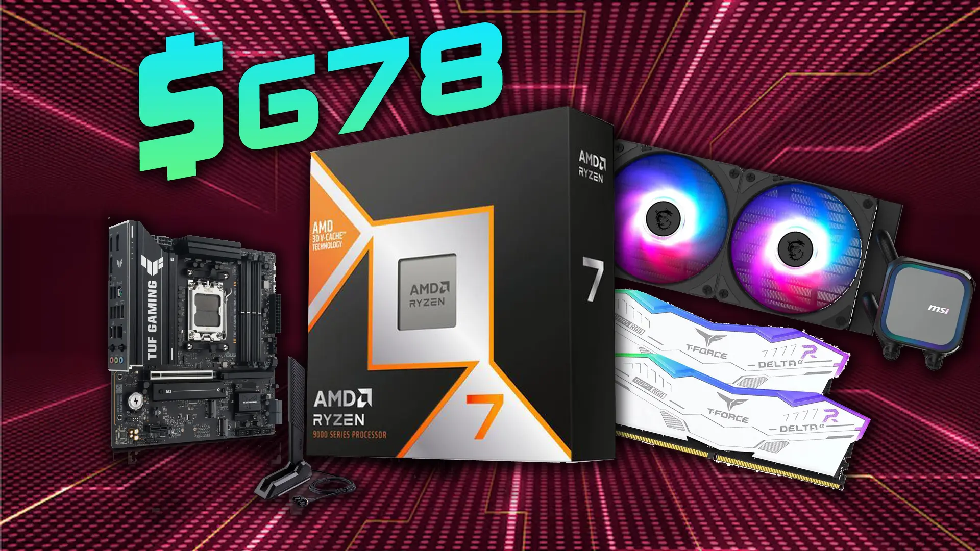 Oyuncuların Gözdesi Ryzen 7 9800X3D, Ücretsiz Hediyelerle Teknoscope'ta!