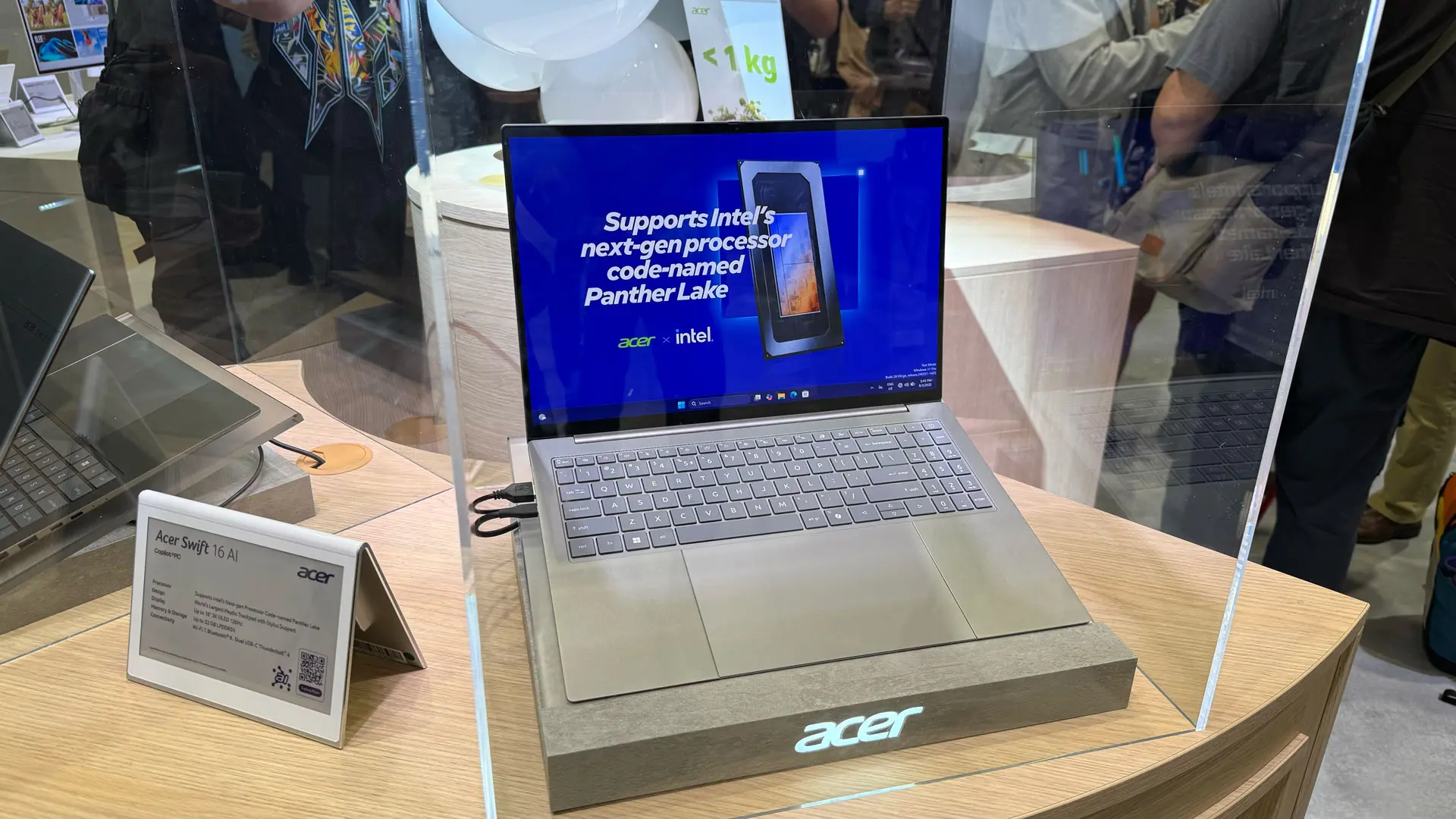 Intel'in Yeni Panther Lake İşlemcili Acer Swift 16 AI Tanıtıldı: Dünyanın En Büyük Stylus Destekli Trackpad'iyle Dikkat Çekiyor