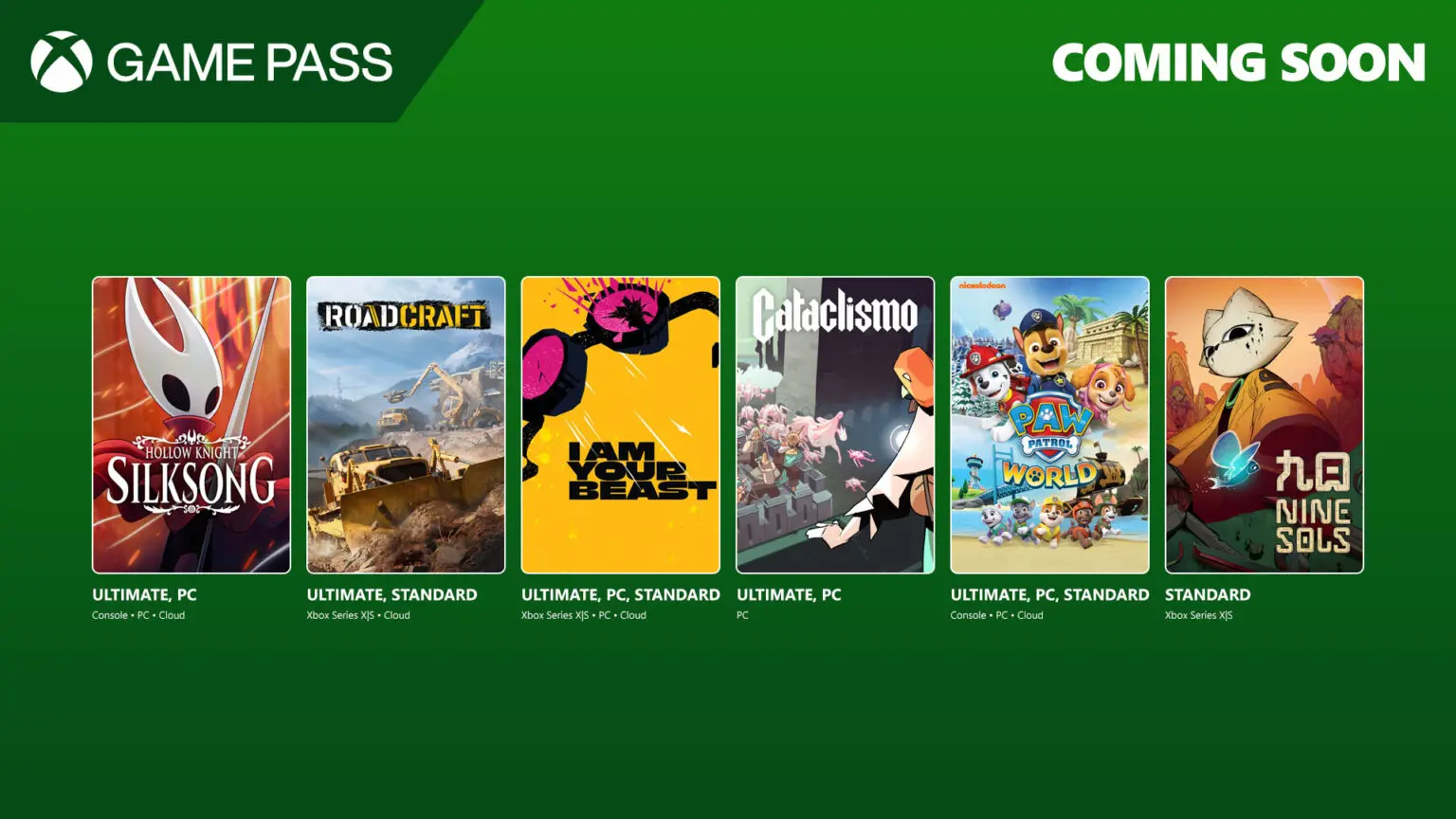 Xbox Game Pass'e İki Dev İsim Geliyor: Hollow Knight Silksong ve I Am Your Beast Kütüphaneye Eklendi!