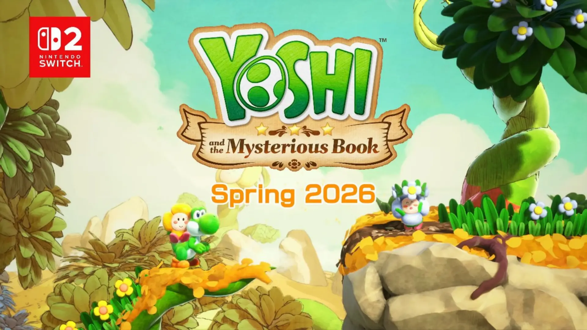 Yoshi, 2026 Baharında Nintendo Switch 2’ye Geliyor: Gizemli Kitap Sürprizi!