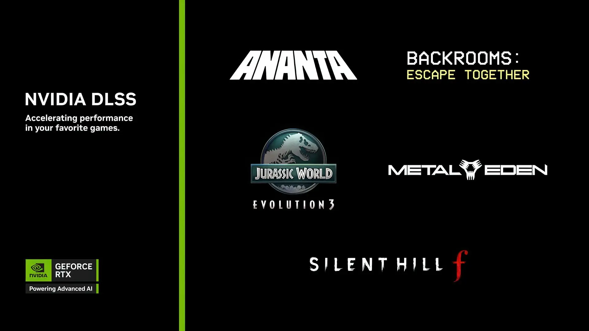 NVIDIA DLSS 4 Devrim Yolda: ANANTA ve Jurassic World Evolution 3 Gibi Oyunlar Gelişmiş Görüntü Kalitesiyle Sahne Alıyor!
