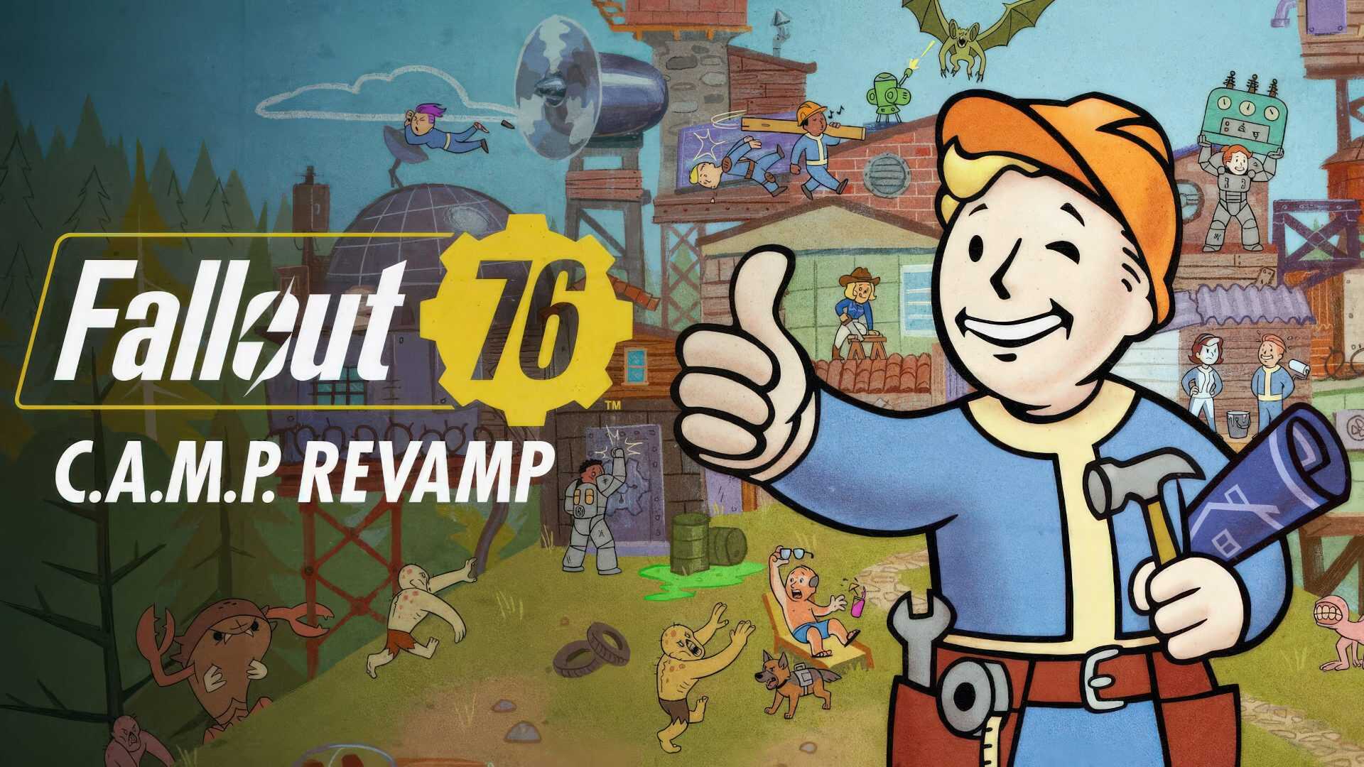 Fallout 76 Oyuncularına Müjde: C.A.M.P. Sistemi Yenilendi, İnşaat Özgürlüğü Artıyor!
