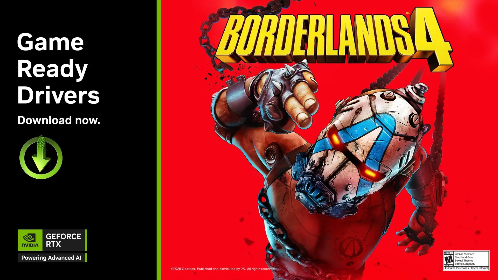 Oyun Tutkunlarına Müjde: NVIDIA'dan Yeni Sürücü Güncellemesi! Borderlands 4 ve Dying Light: The Beast İçin Hazırlanın!