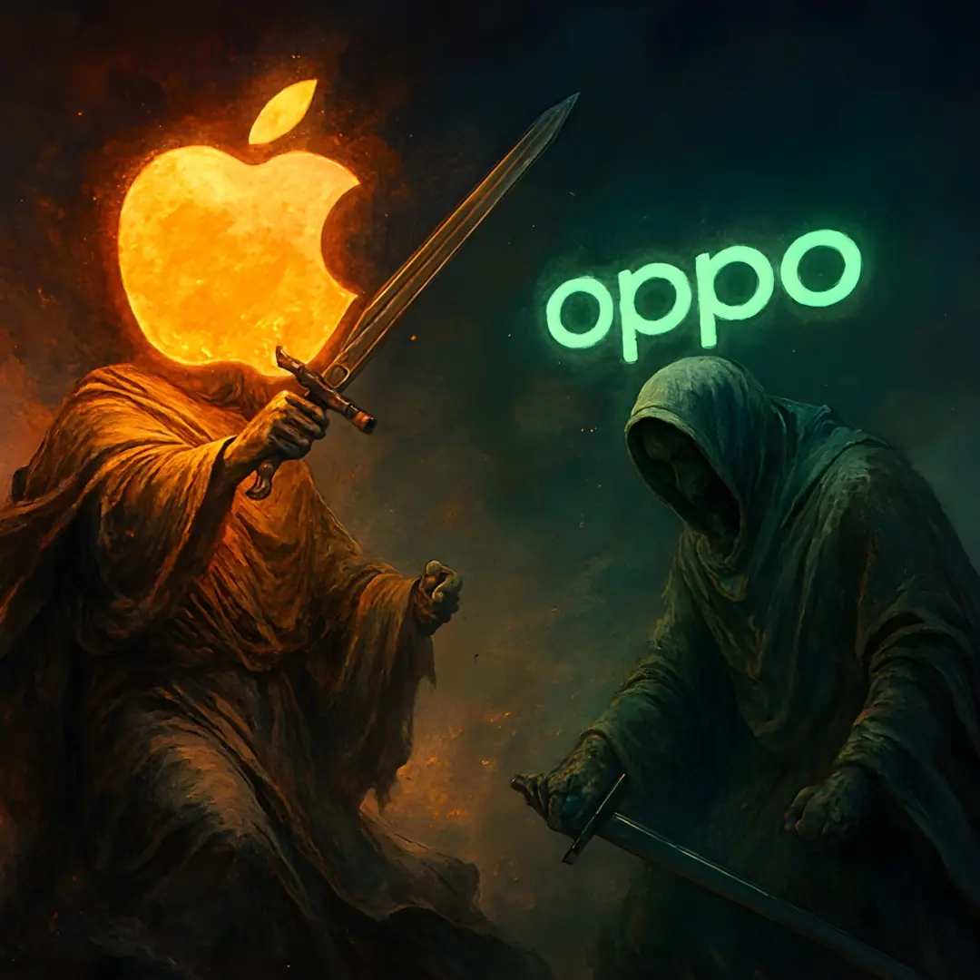 Apple'dan Oppo'ya 'Hırsızlık' Suçlaması: Geri Sayım Başladı!