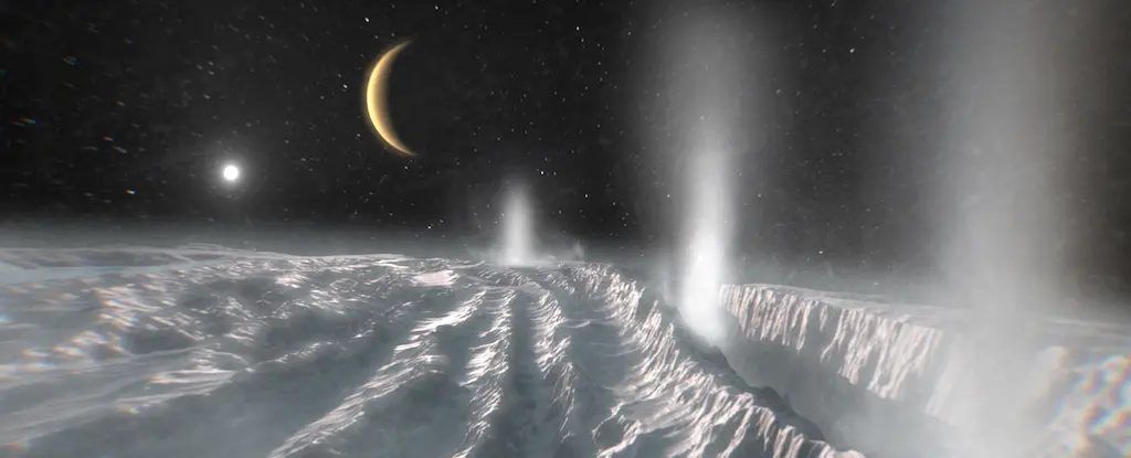 Satürn'ün Buzlu Ayı Enceladus'un Okyanusunda Yaşamın İzleri: Yeni Kimyasal Keşifler