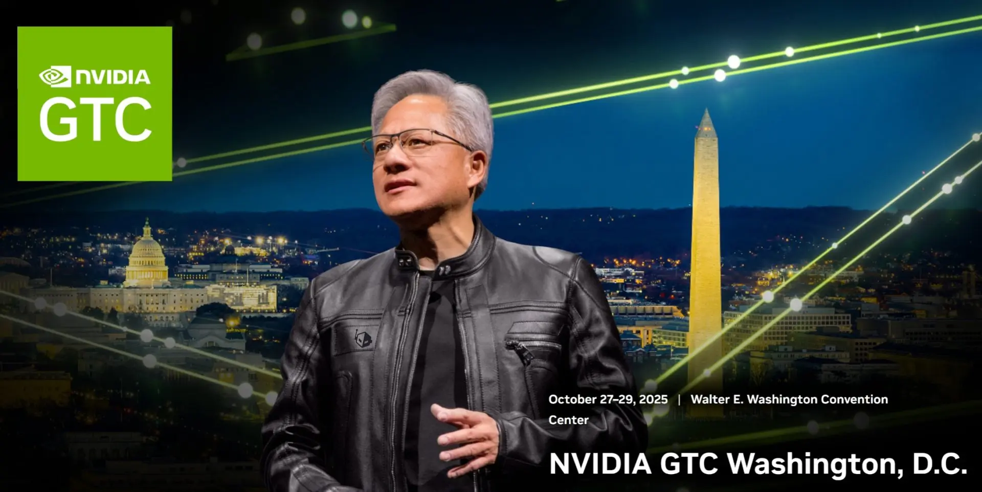 NVIDIA GTC 2025 Washington'da Başlıyor: Jensen Huang Yapay Zekanın Geleceğini Anlatacak!