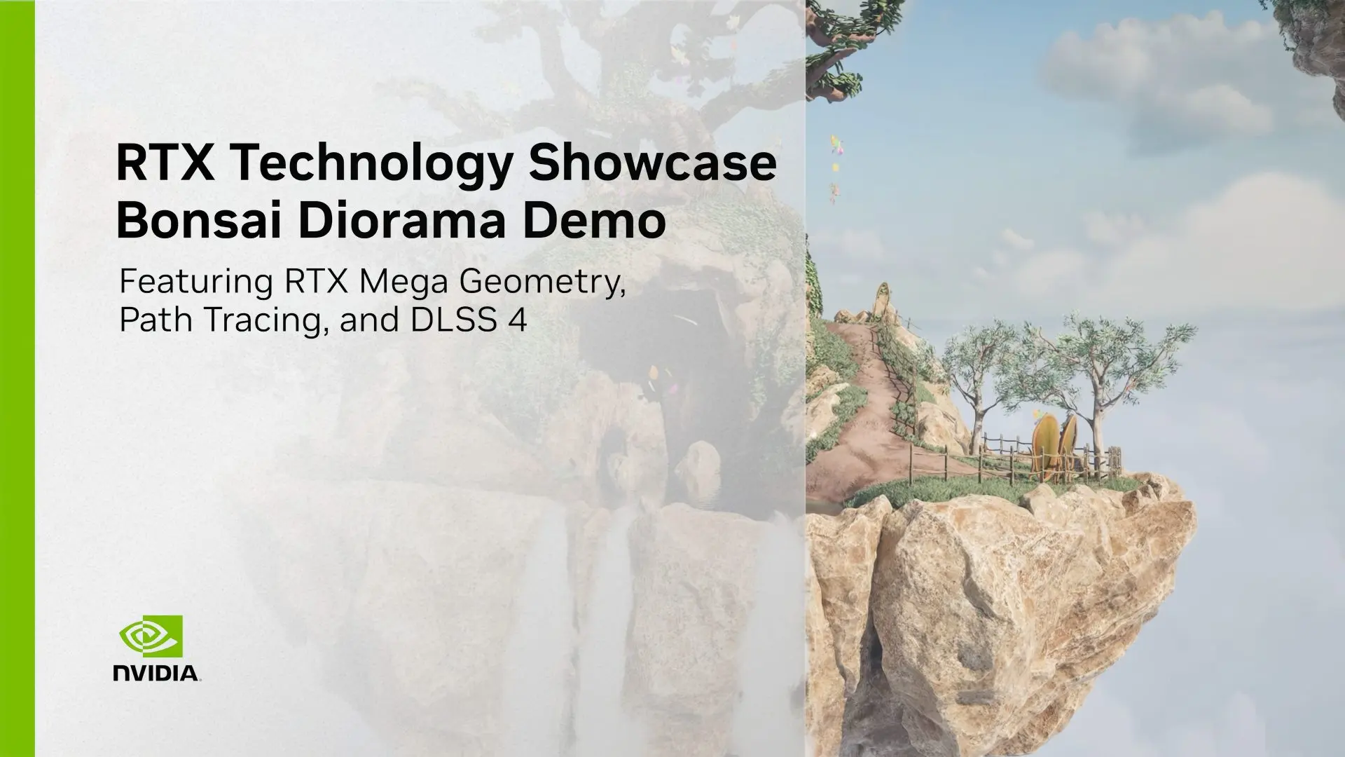 NVIDIA'dan Gelişmiş Görsel Teknoloji: DLSS 4 ve RTX Mega Geometry Bonsai Diorama ile Tanıştı!
