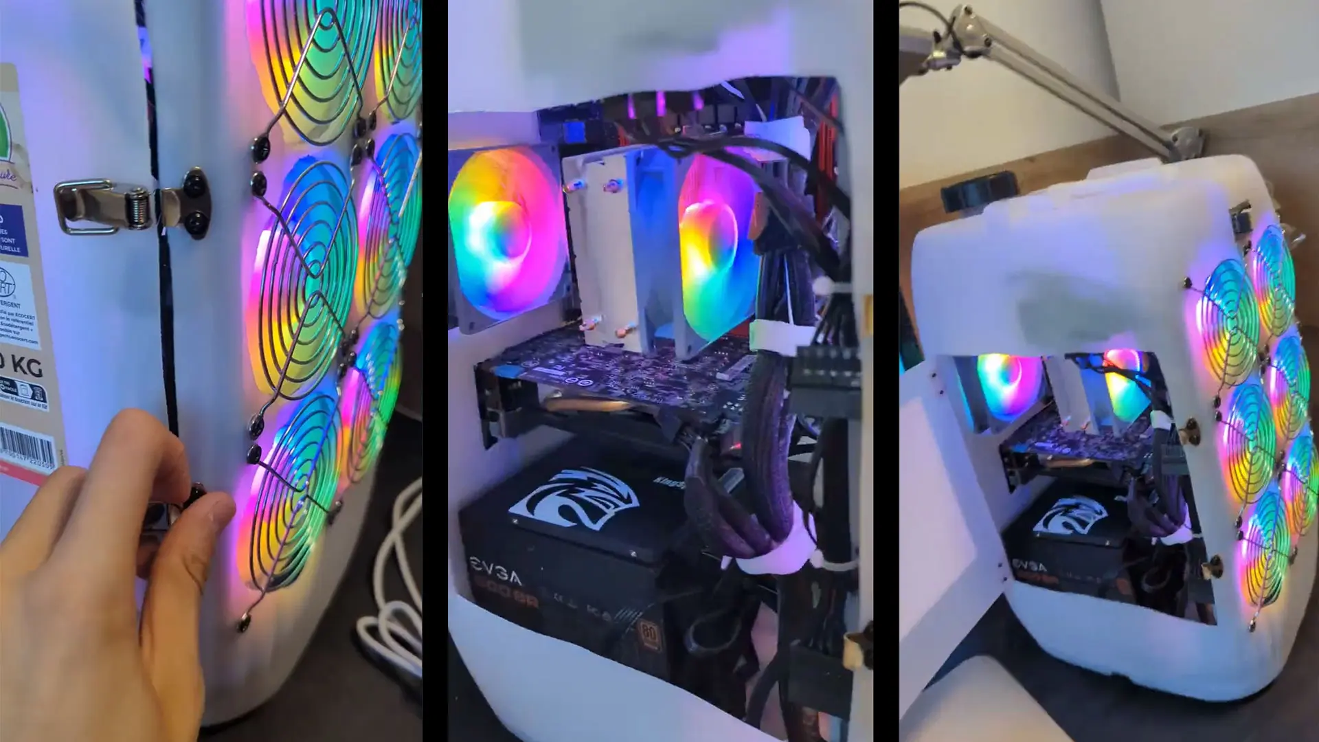 Şeffaf Damacanada RGB Oyun Bilgisayarı: Hem Çirkin Hem Göz Alıcı!