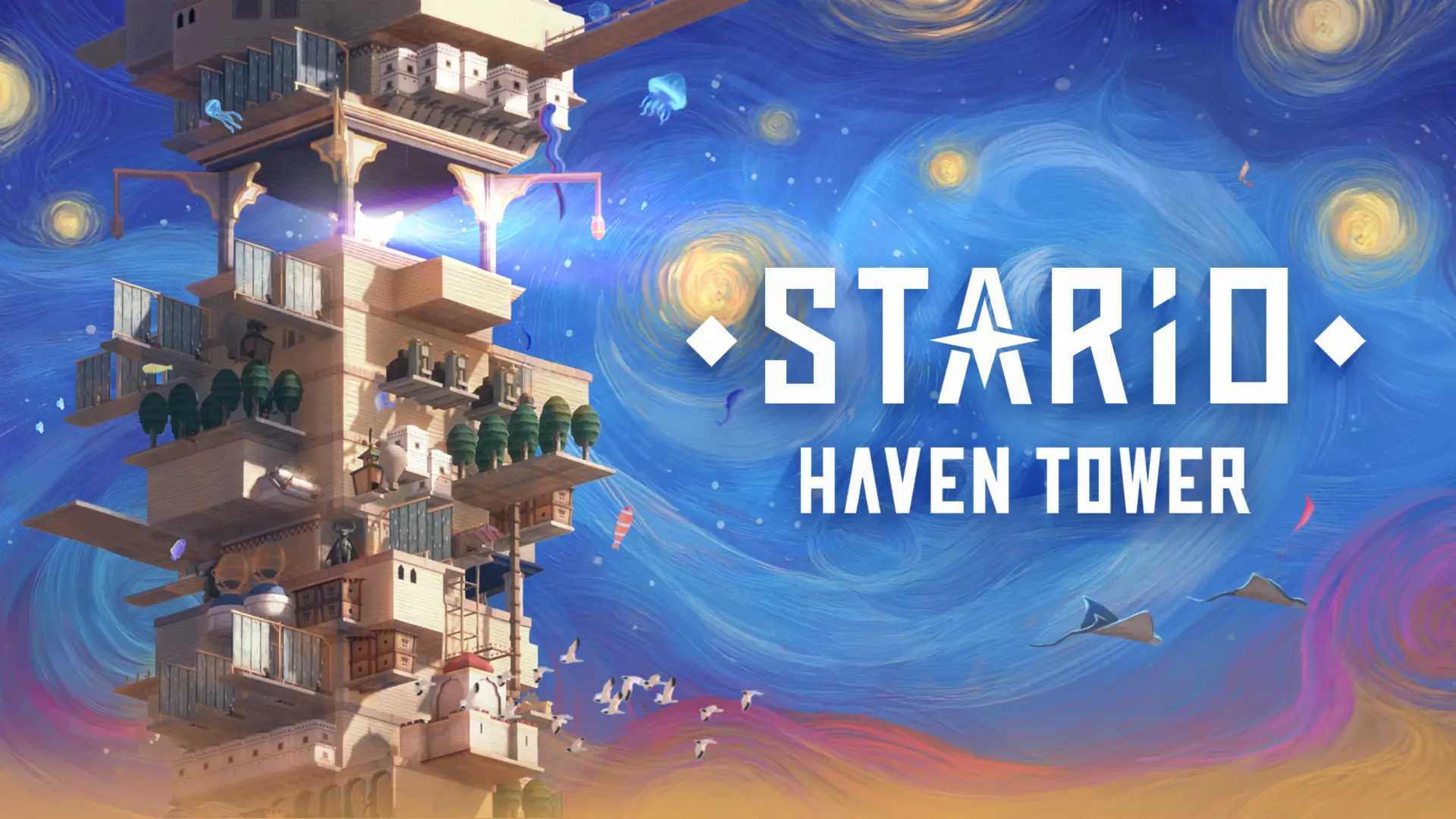 Stario: Haven Tower ile Yükseklerde Bir Şehir Kurma Deneyimi