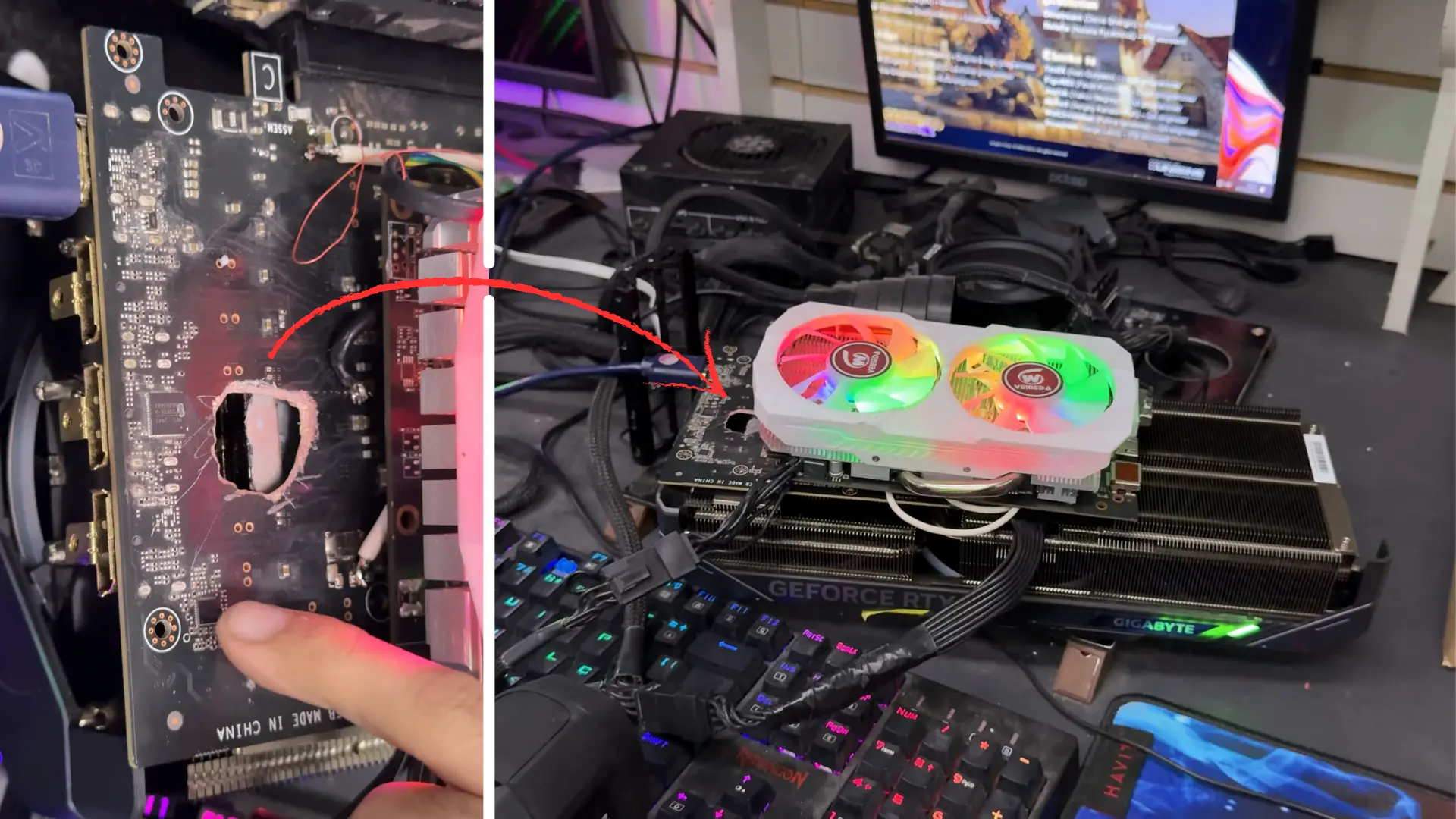 Yanan RTX 5070 Ti'a Eski Bir Dost Eli: RX 580 ile Hayata Döndü!